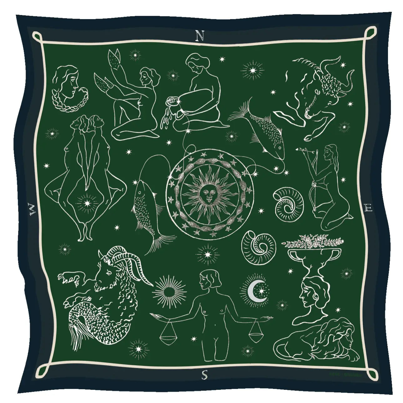 Foulard Zodiaco 2 varianti colore