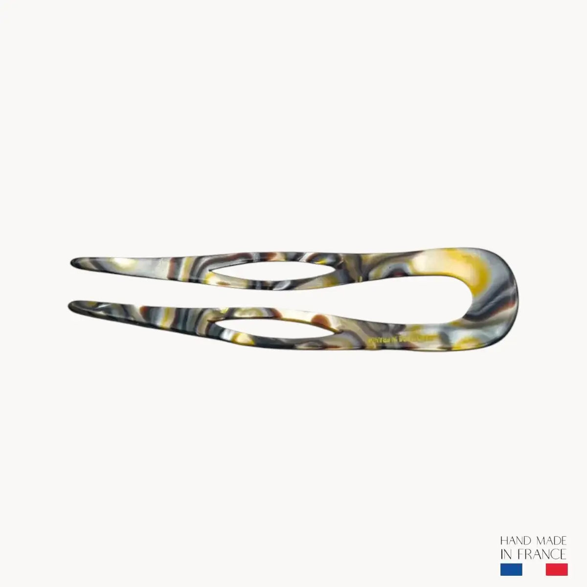 Fermaglio per chignon onice 8,5 cm