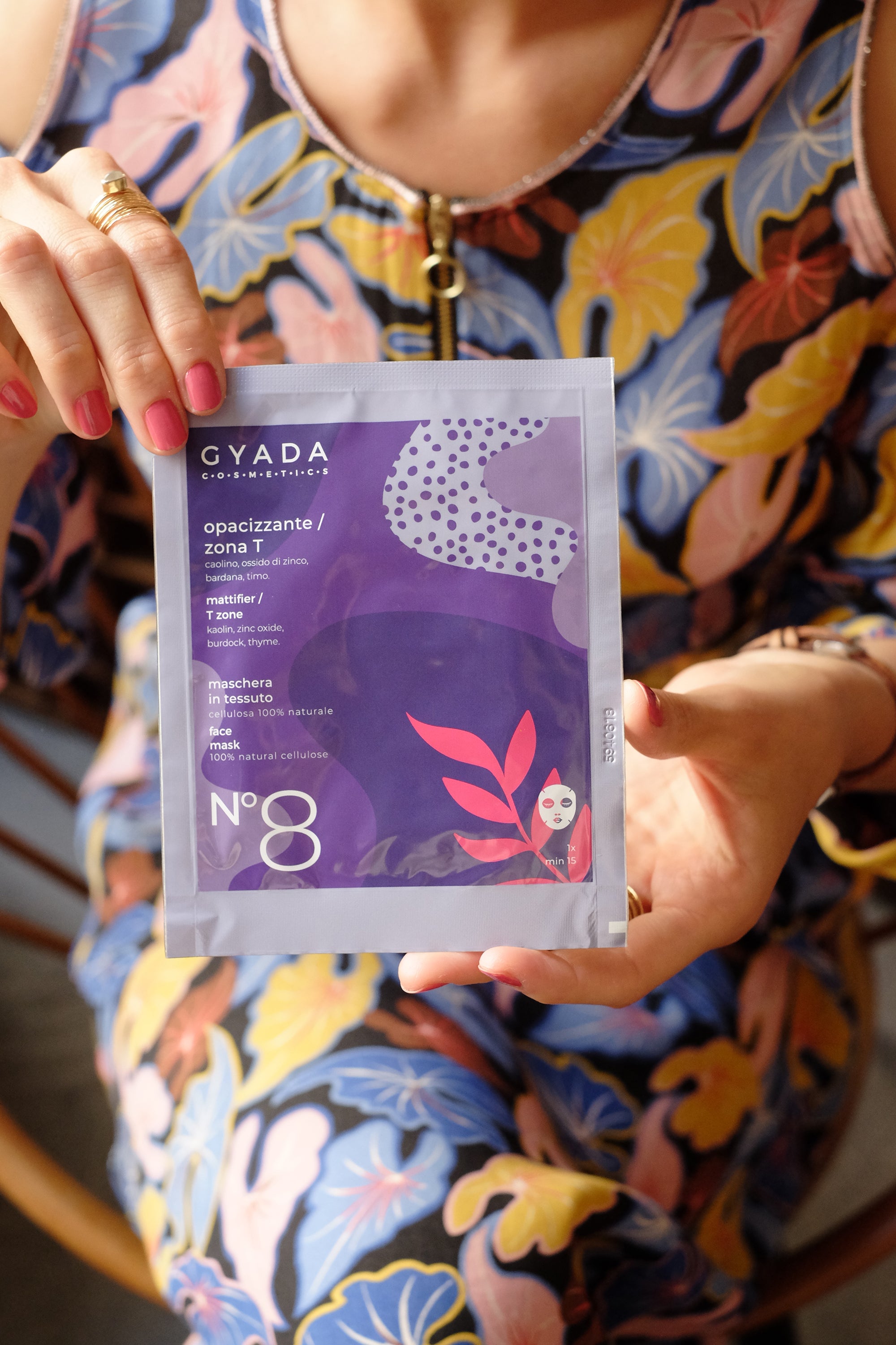 Maschera idratante N.8