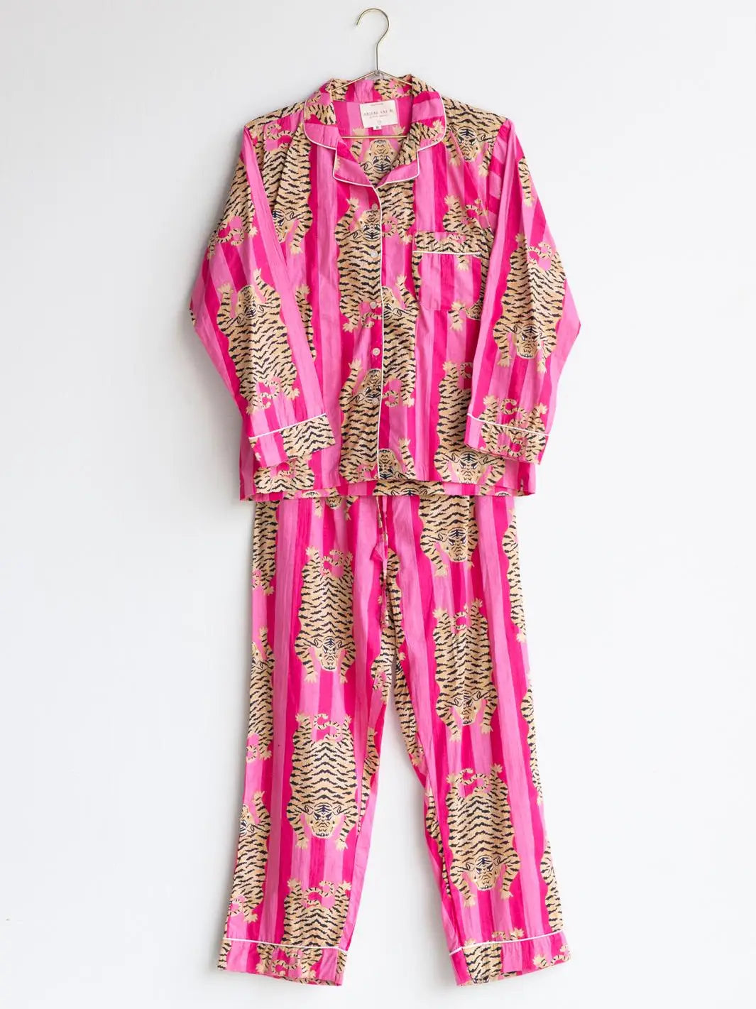 Pigiama Completo tigri fucsia