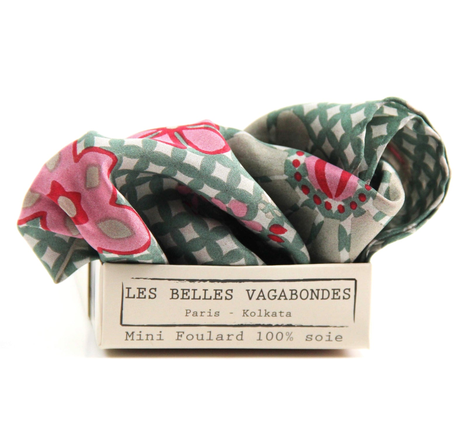 Foulard Mini Shippo verde salvia