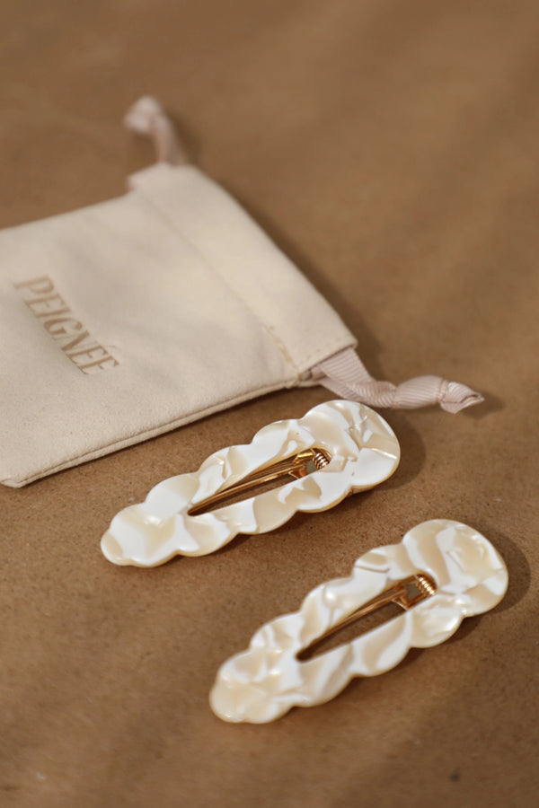 Mollette Signature Peignée Popcorn