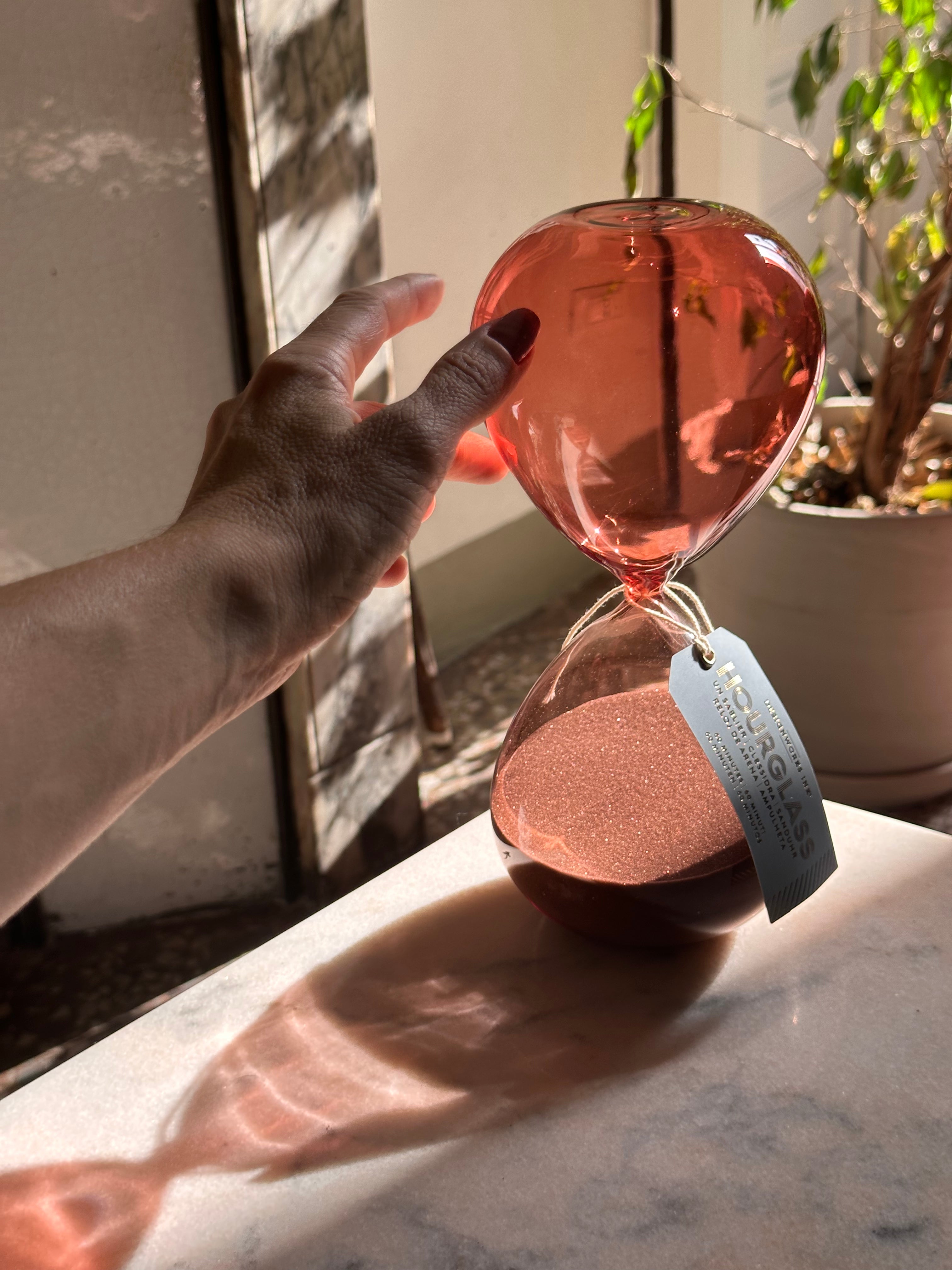 Clessidra Rosa Malva