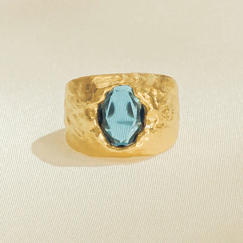 Anello Carmen Azzurro