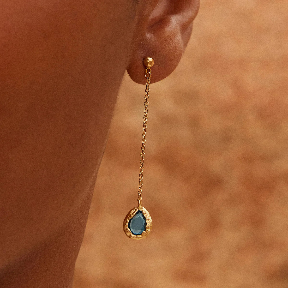 ORECCHINI LUNGHI LYSIA BLU Azzurro