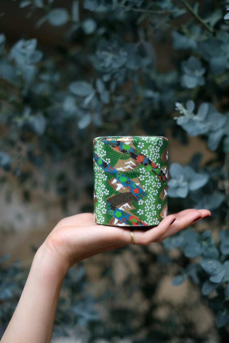 Barattolo Washi Nanami Verde