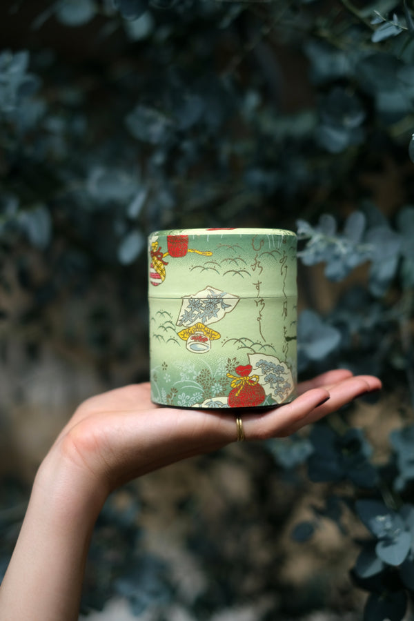 Barattolo Washi Nanami Verde Chiaro