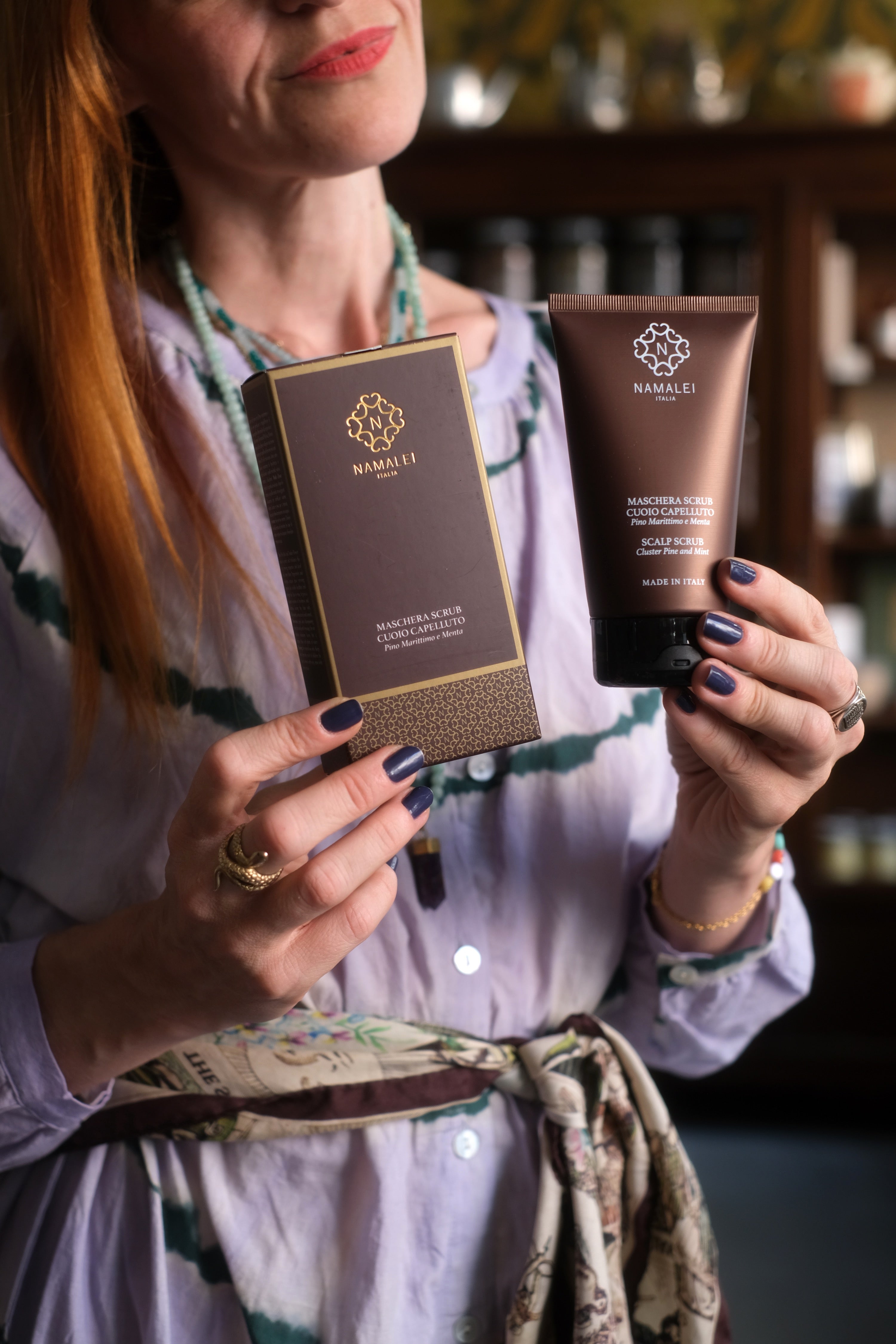 MASCHERA SCRUB CUOIO CAPELLUTO