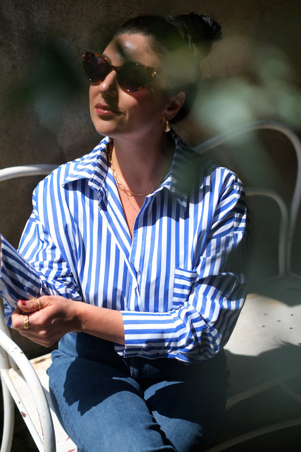 Camicia Celia Blu Marino