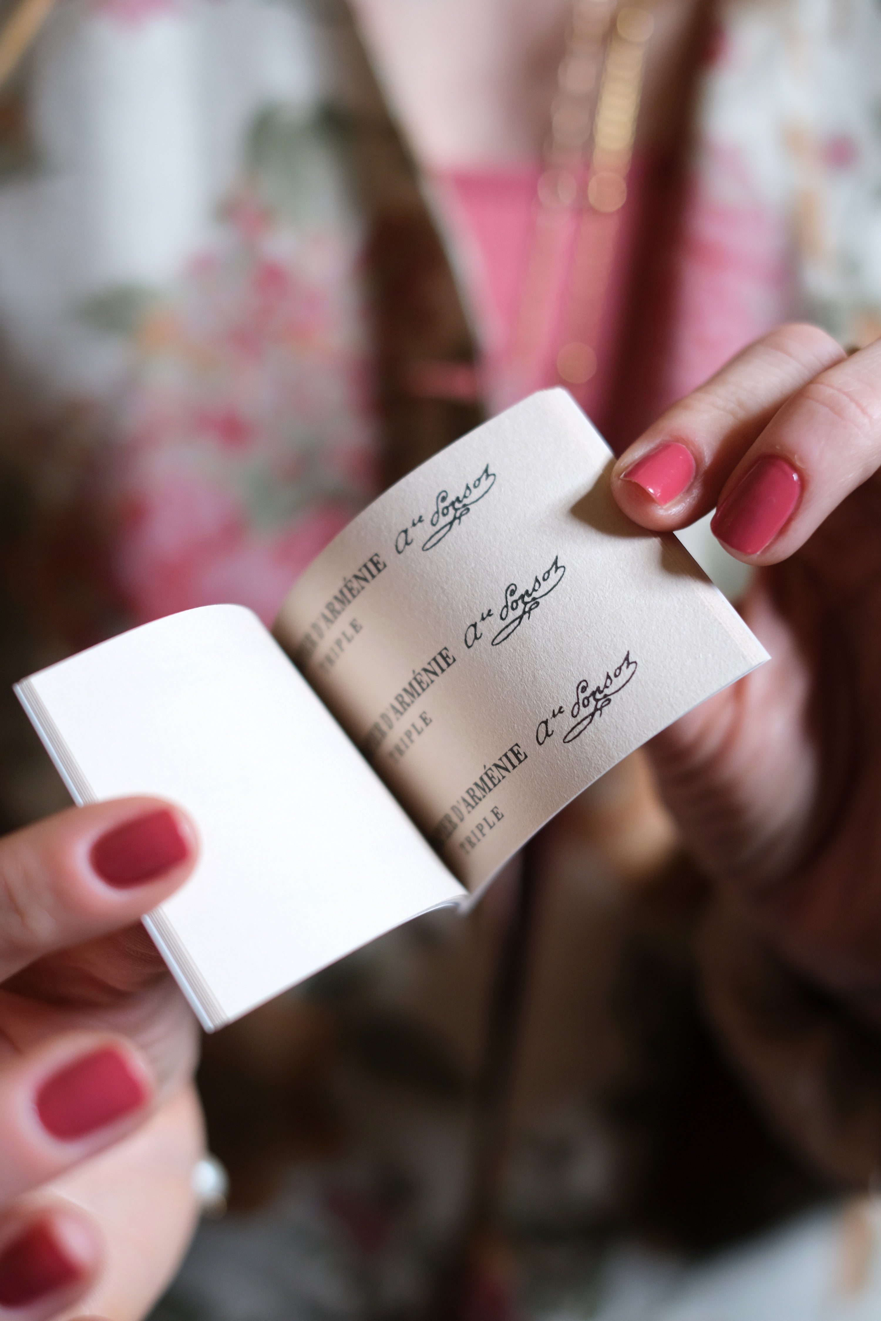 Papier D'Armenie Rose