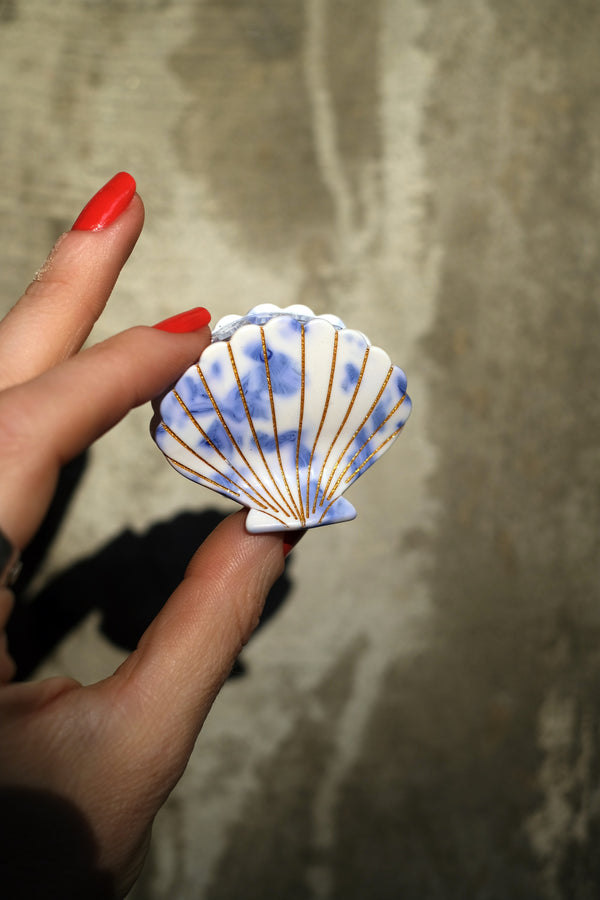 Pinza capelli Mermaid White Blue