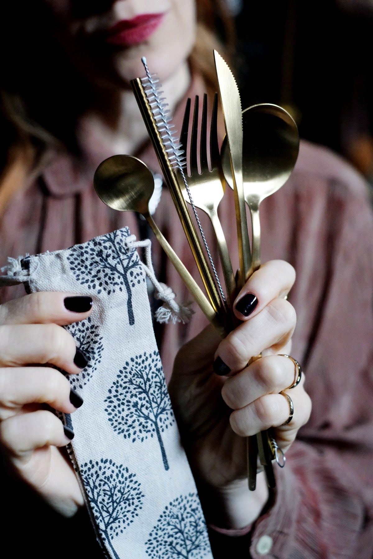 Set di posate per pausa pranzo