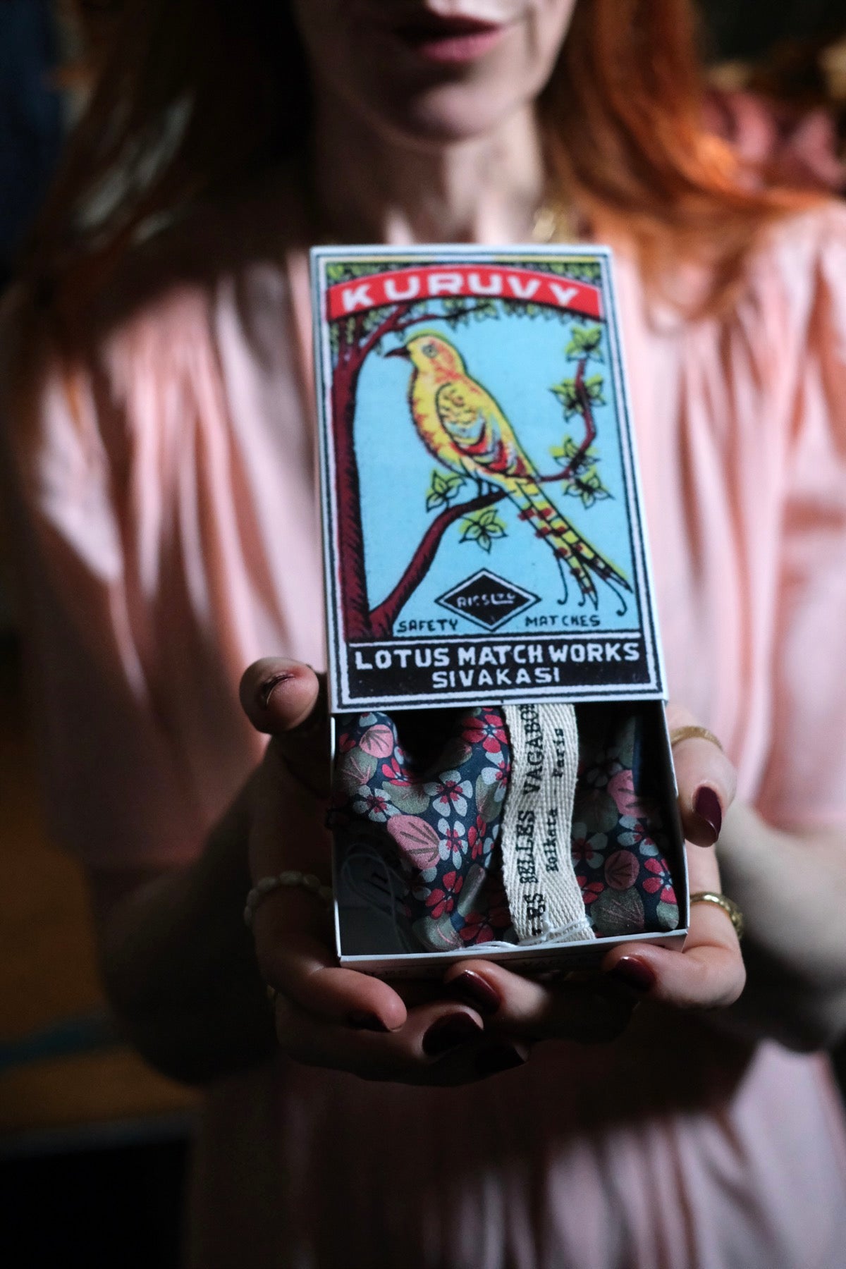 Foulard Mini Capucine blu