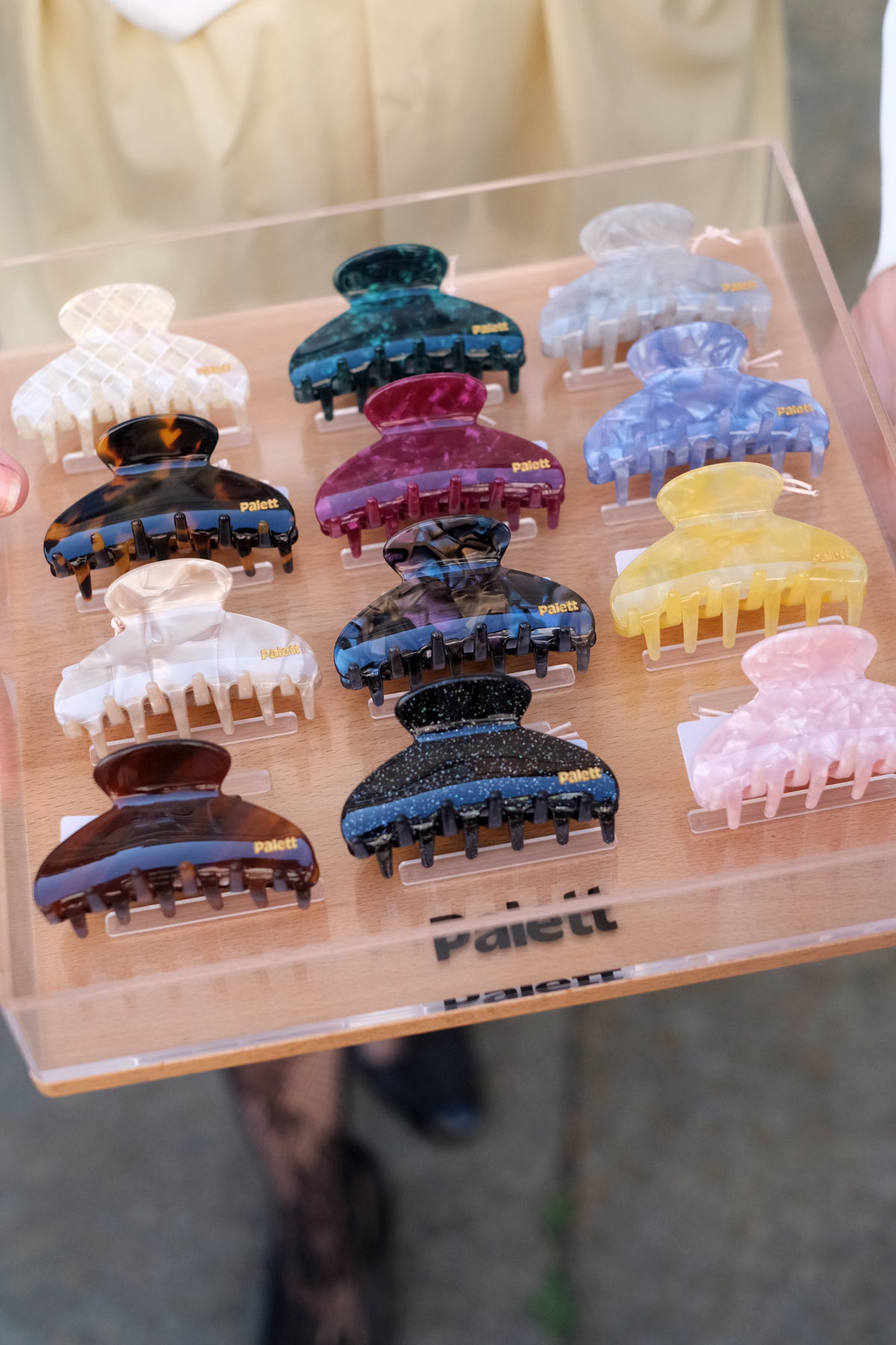 Pinze capelli Palett vari colori