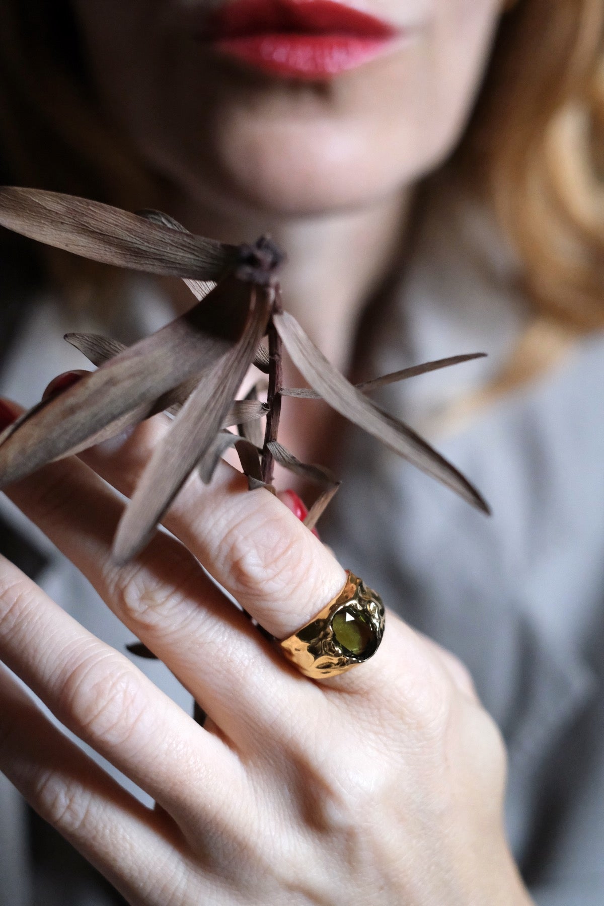 ANELLO CARMEN VERDE SCURO NUOVO