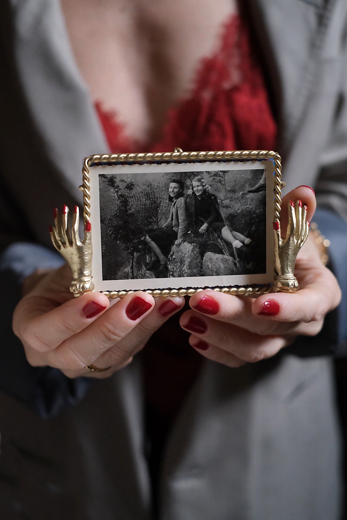 Jana Hand Frame porta foto manine