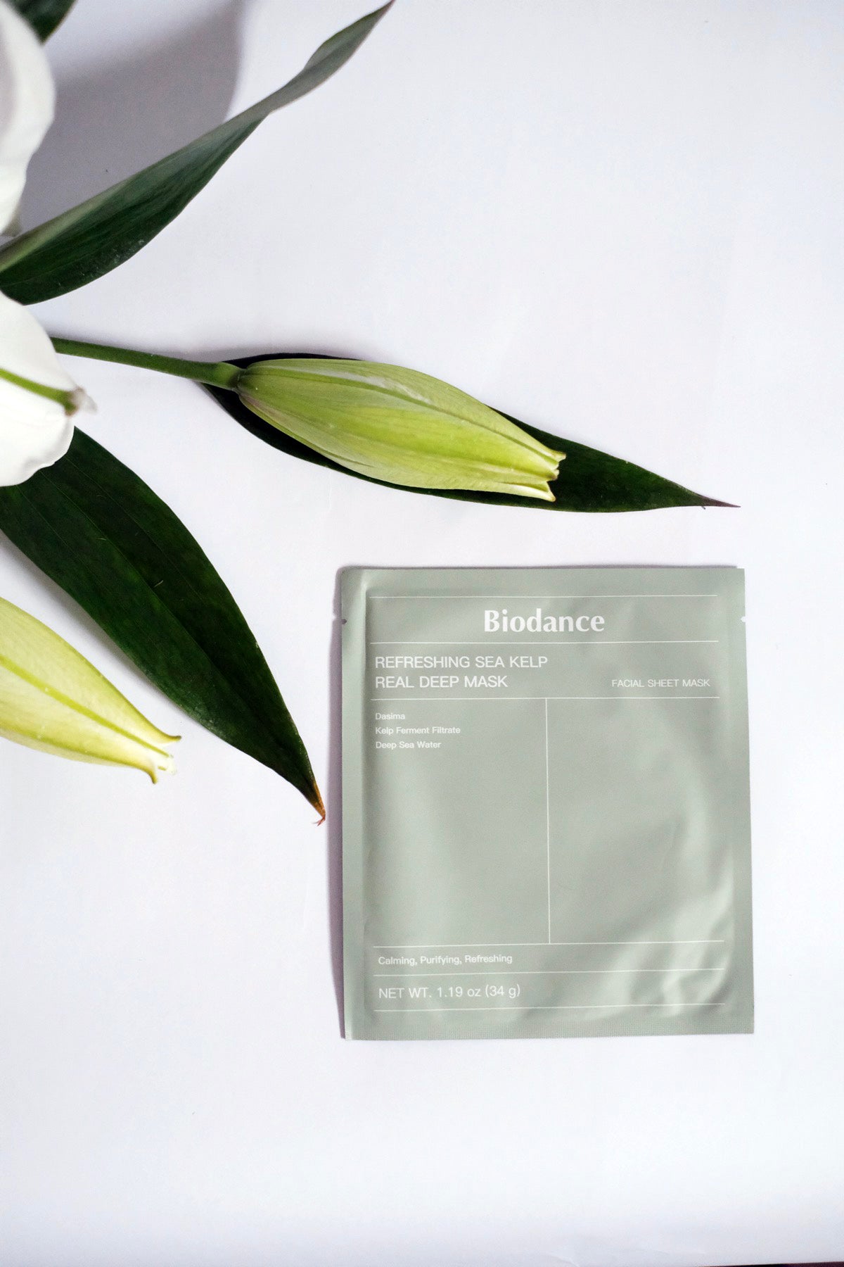 Refreshing Sea Kelp Real Deep Mask - Maschera lenitiva e purificante