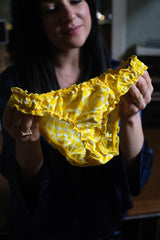 Slip Simone Vichy Giallo
