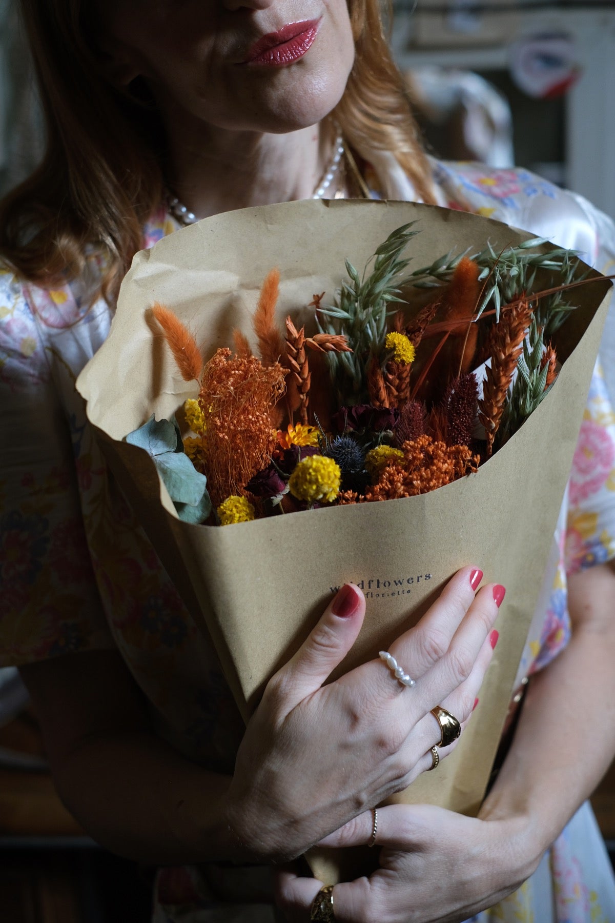 Flower Market extra large tramonto