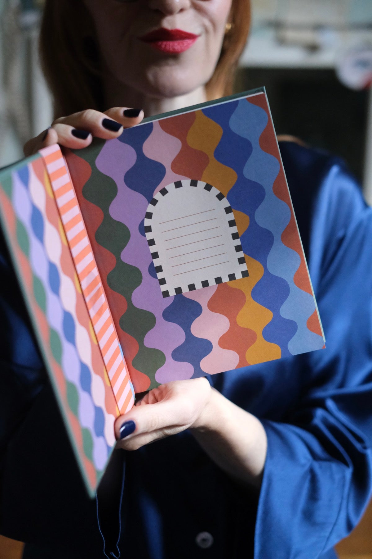 Diario "Peacock" quaderno a righe