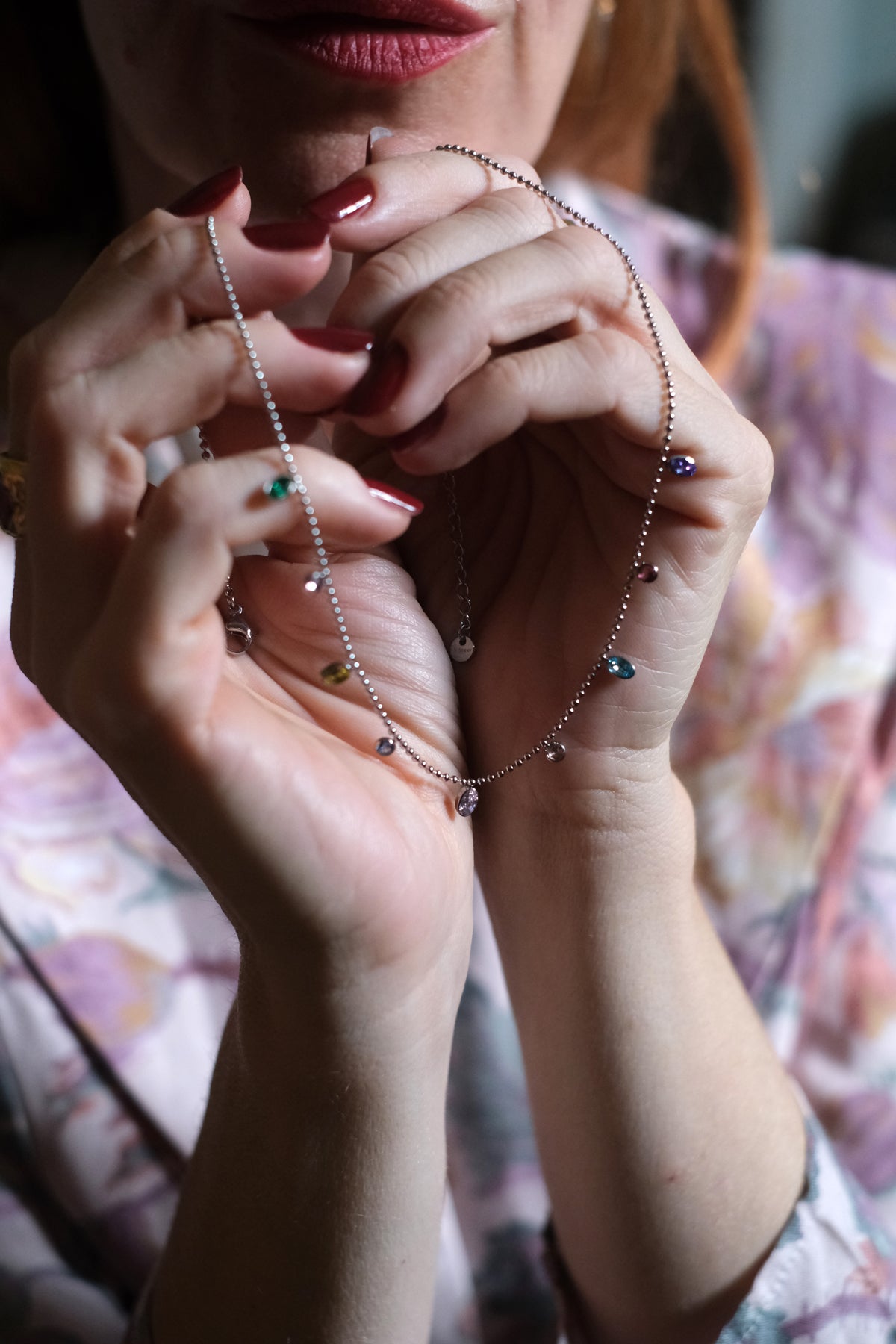 Collana Virginia argento