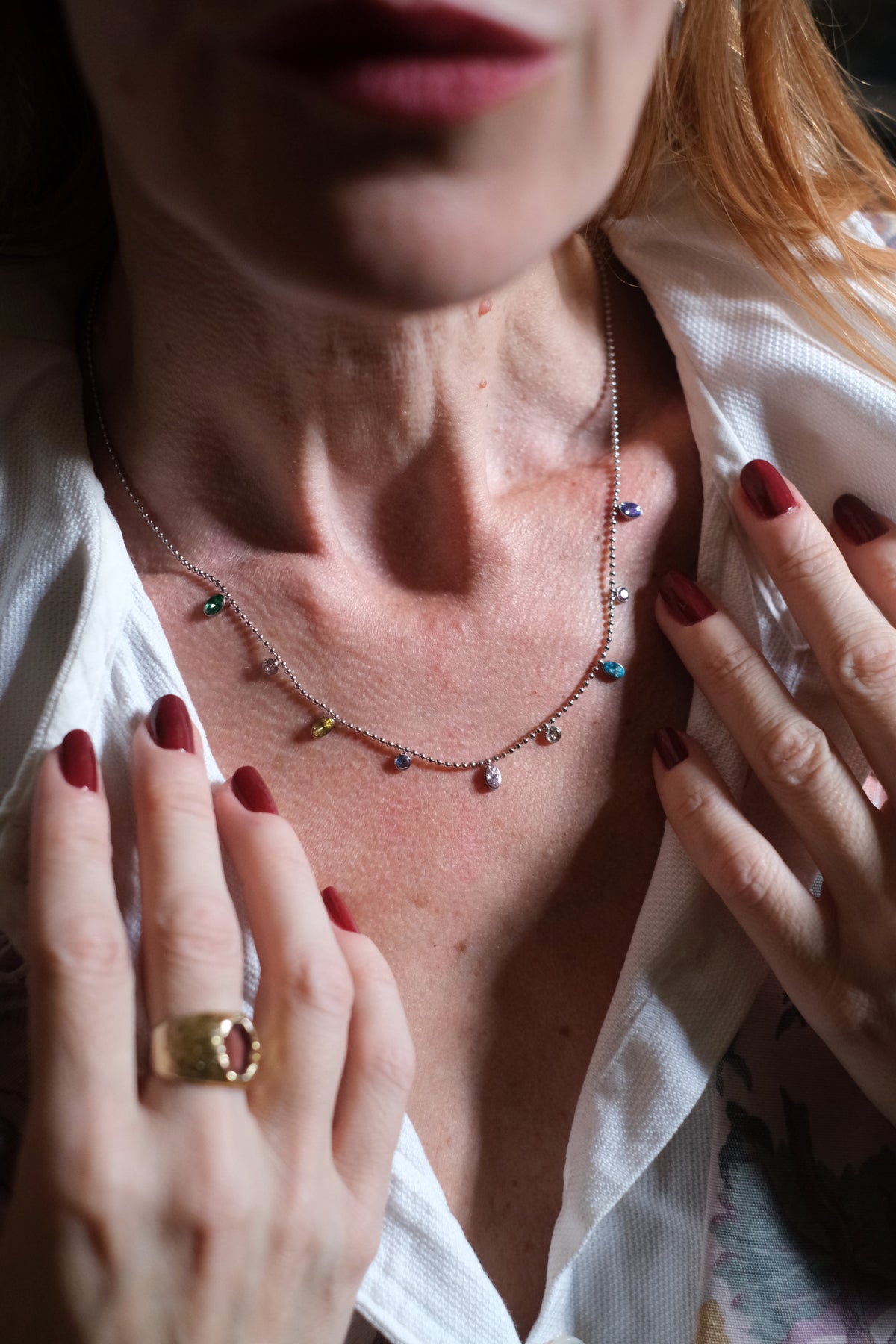 Collana Virginia argento