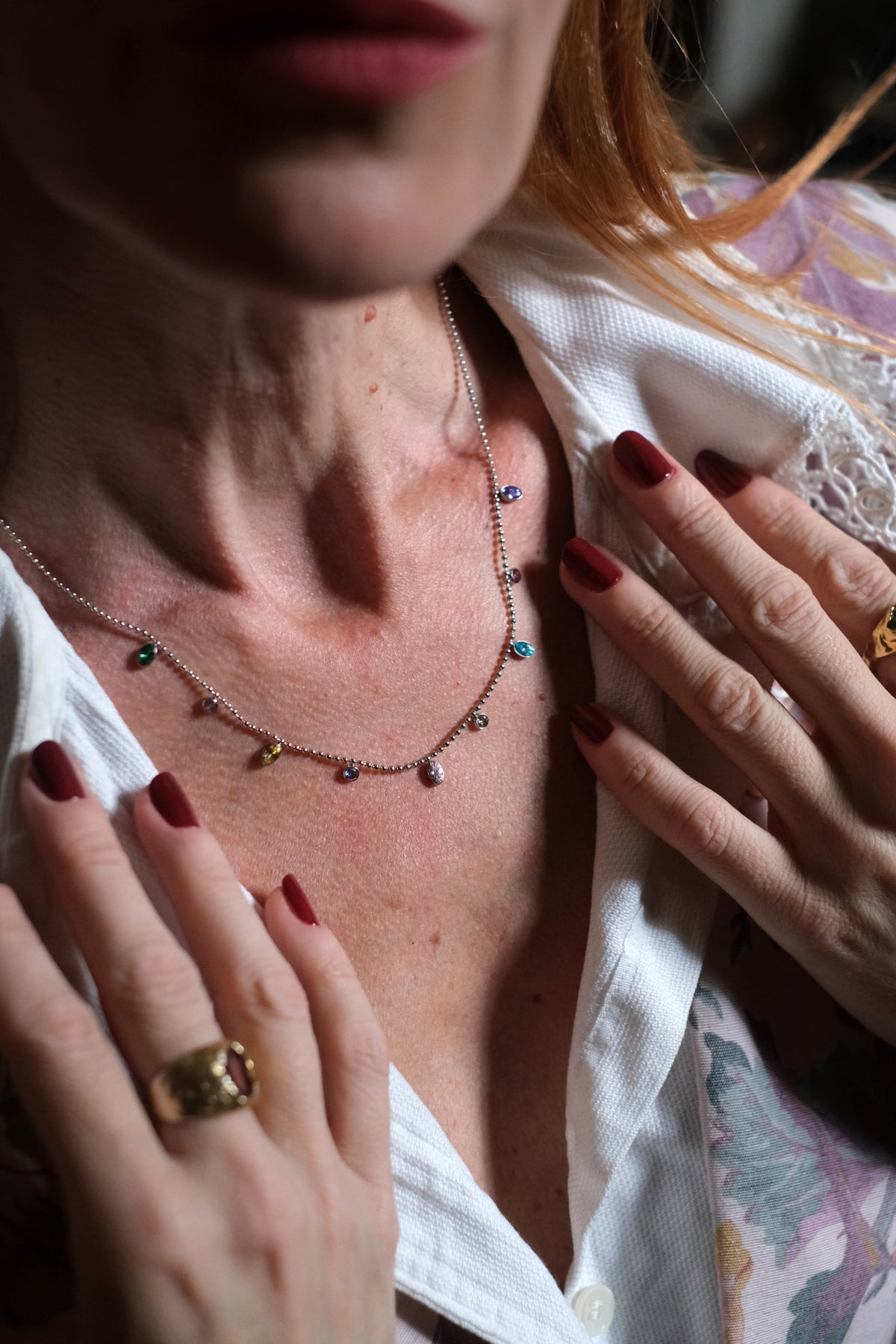 Collana Virginia argento