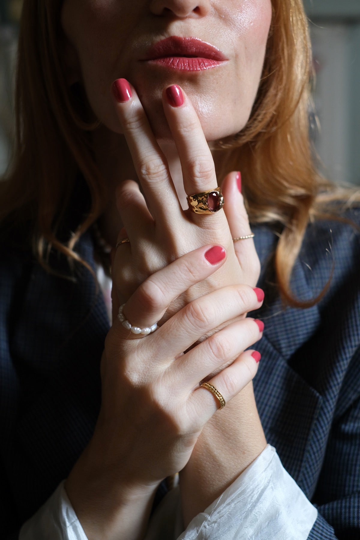 ANELLO CARMEN Rosa NUOVO