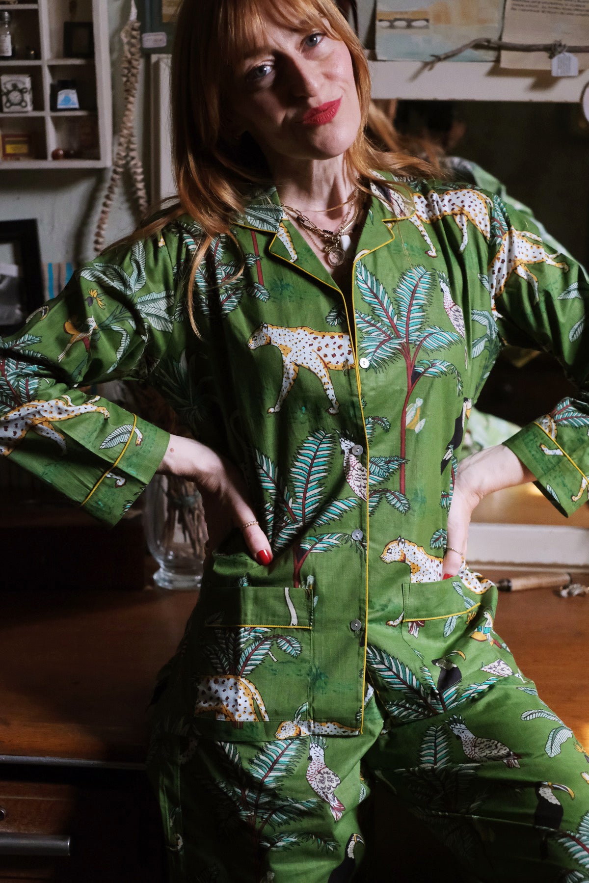 CAMILLE JUNGLE Completo tre colori