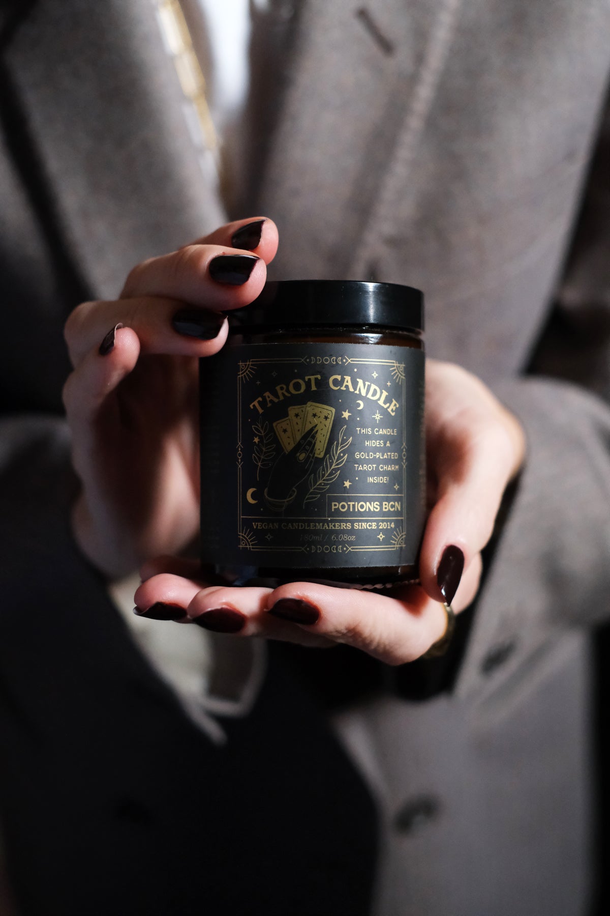 Tarot Candle con Ciondolo