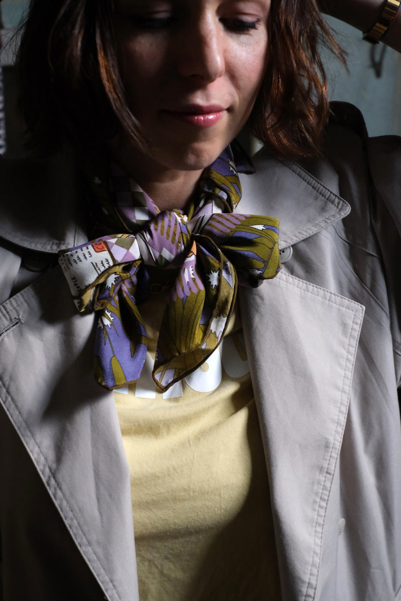 Foulard Grande Le Marais pura seta