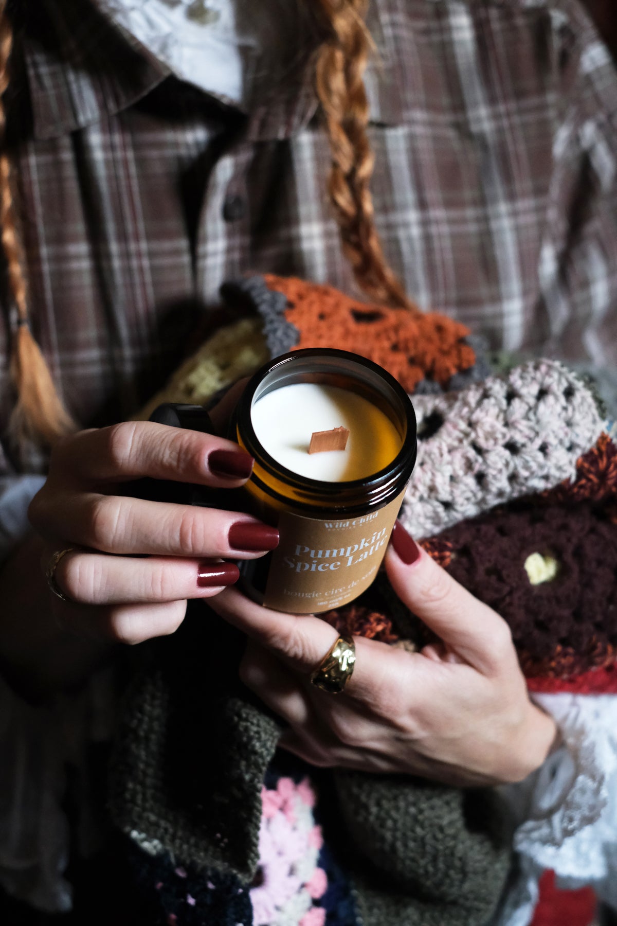 Pumpkin Spice Latte candela profumata
