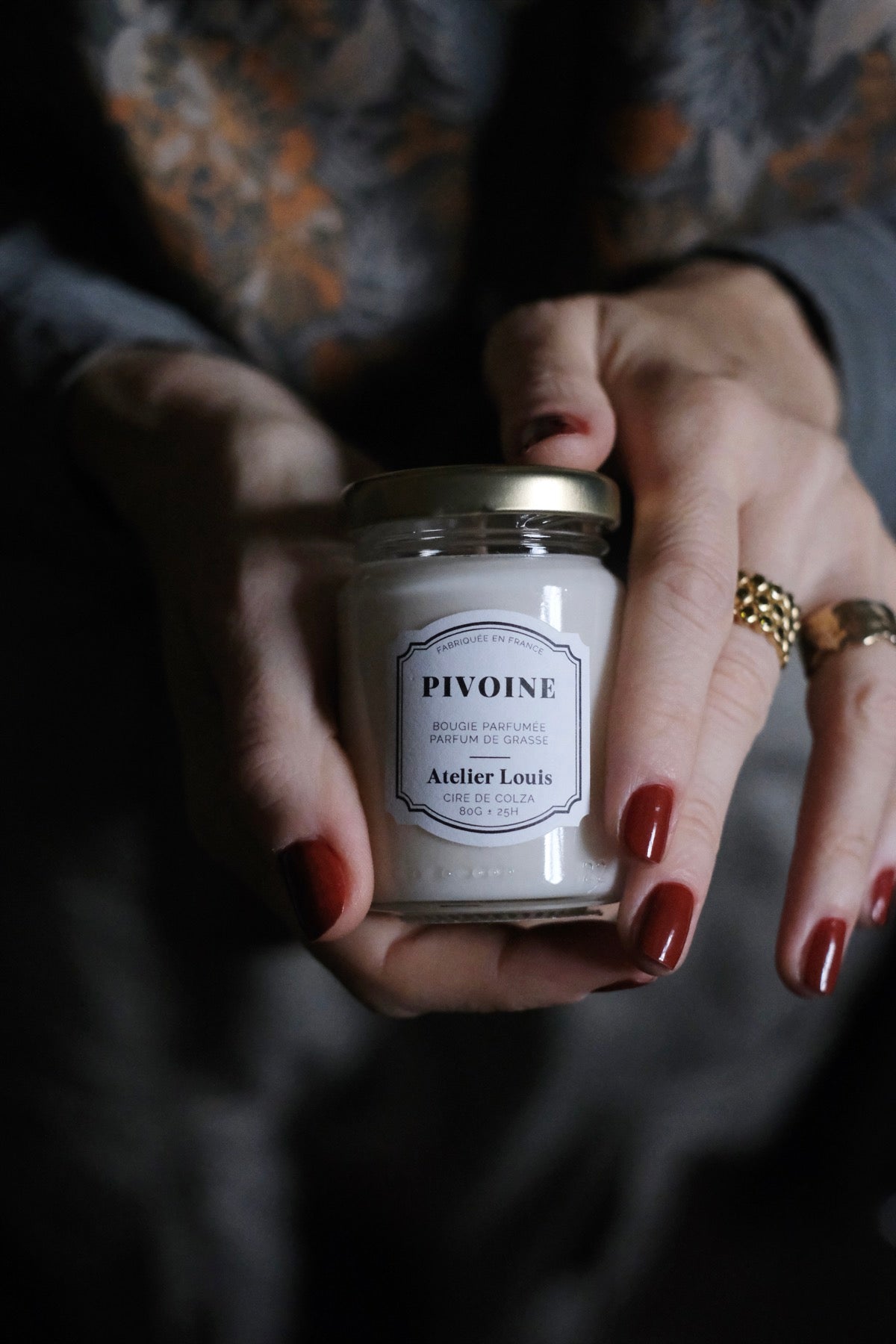 Bougie Parfumée Pivoine