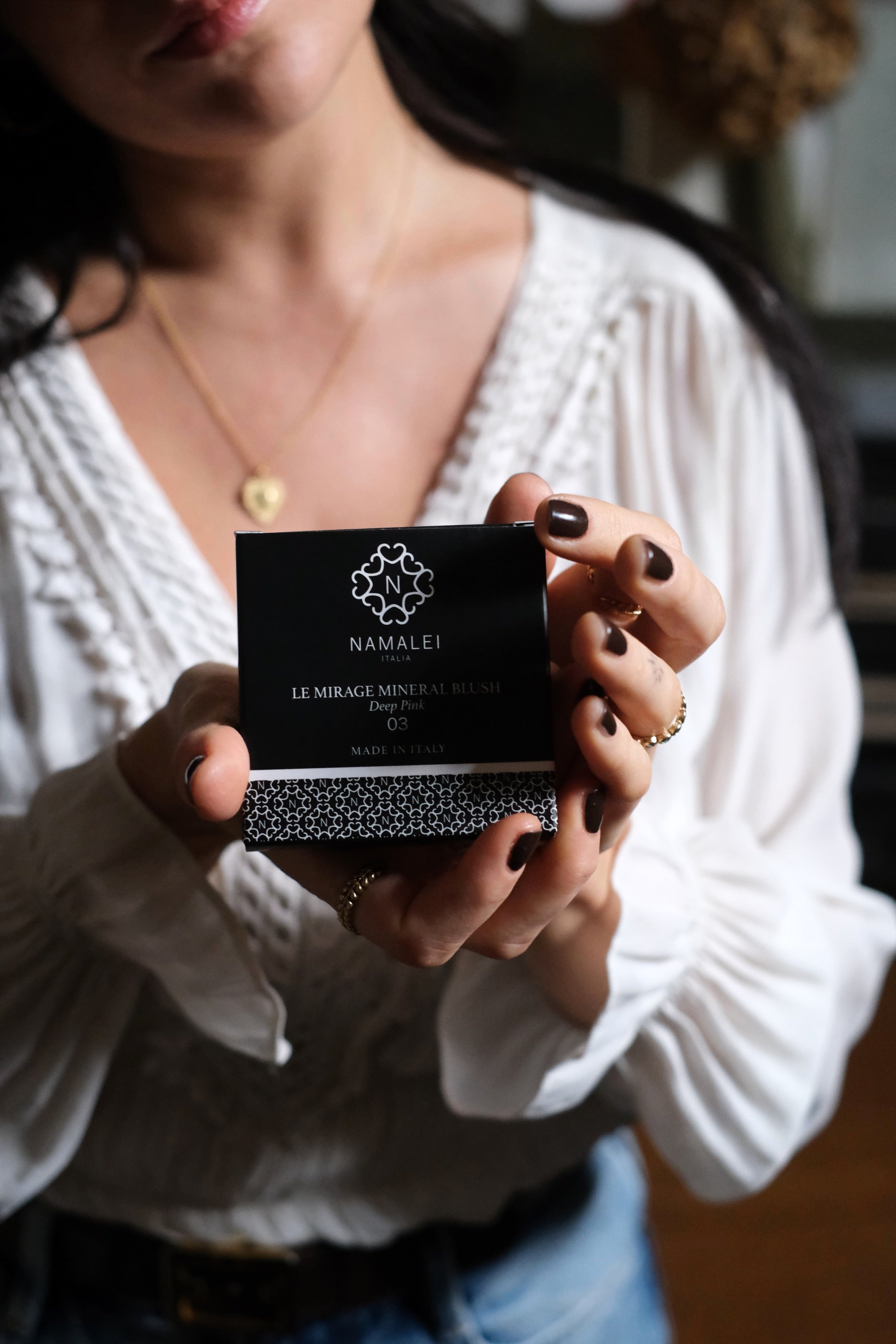 LE MIRAGE MINERAL BLUSH deep pink