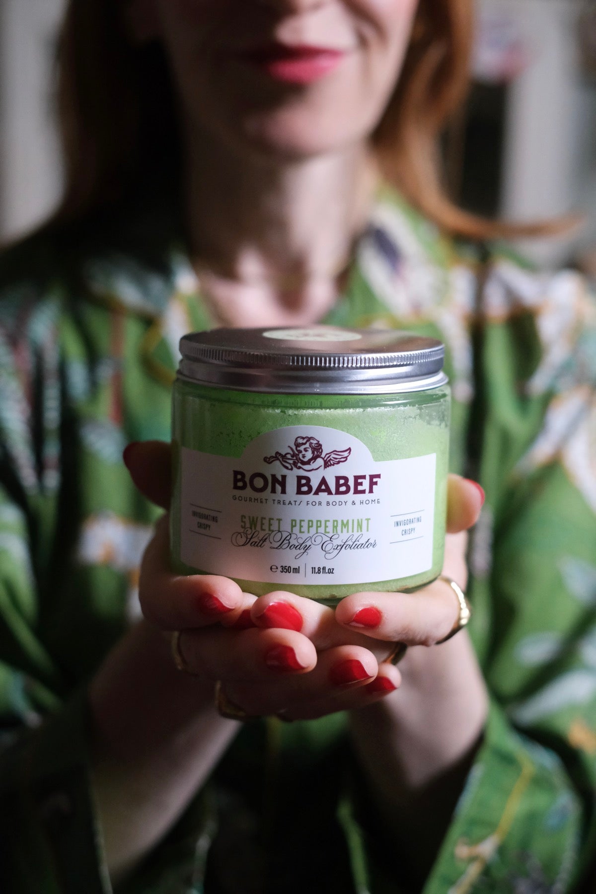 SALT BODY EXFOLIATOR SWEET PEPPERMINT