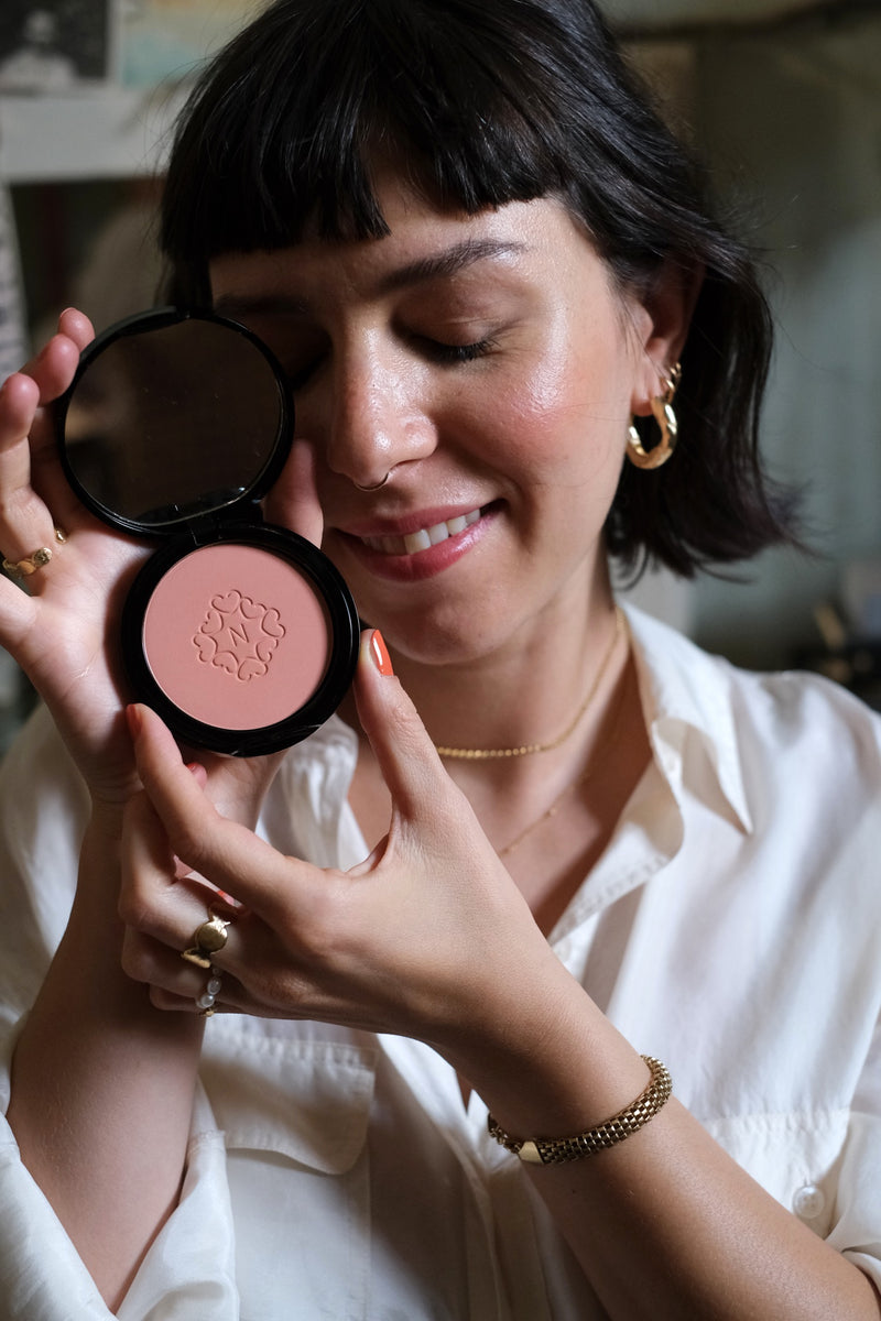 LE MIRAGE MINERAL BLUSH orange pink