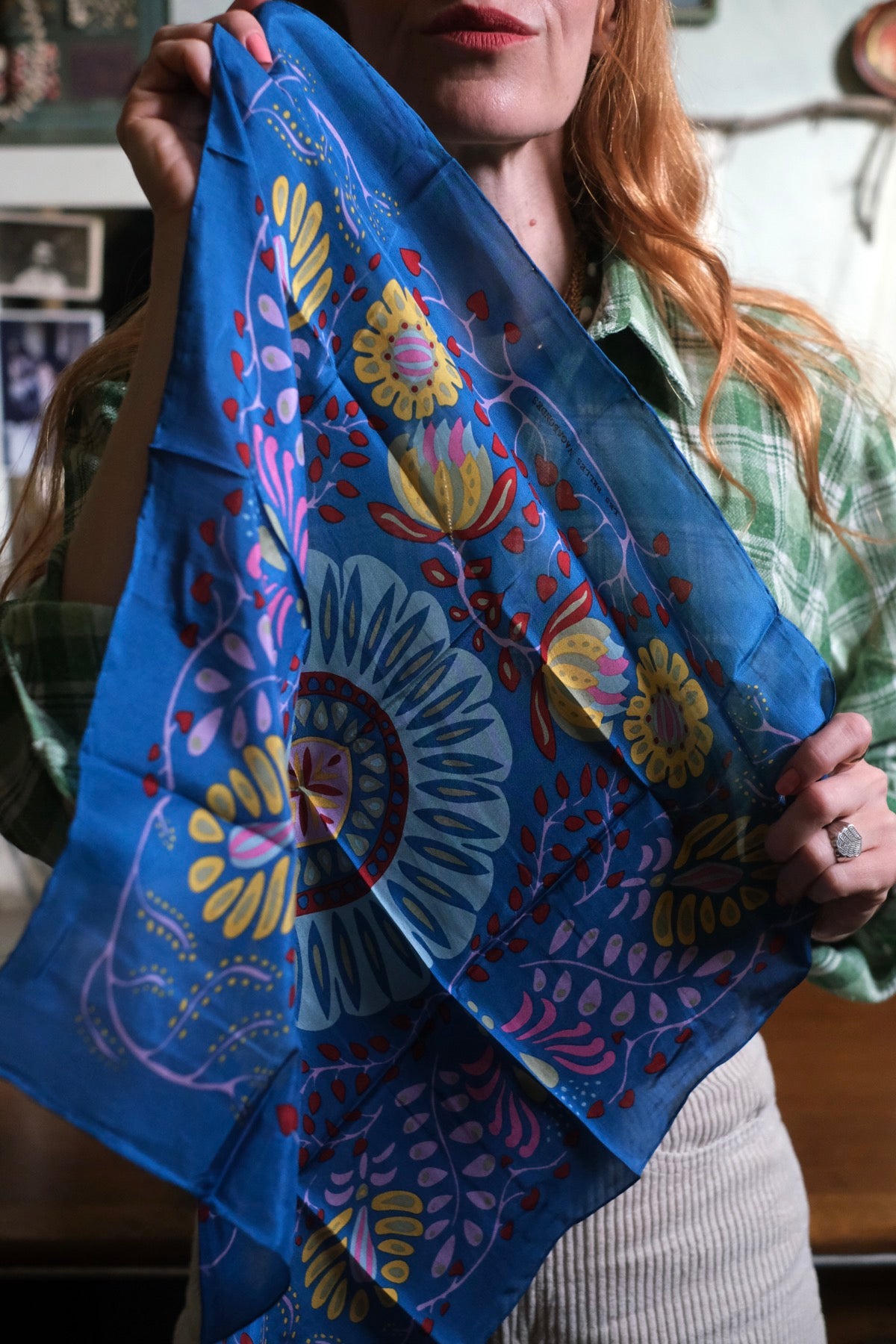 Foulard Mini Marushka blu