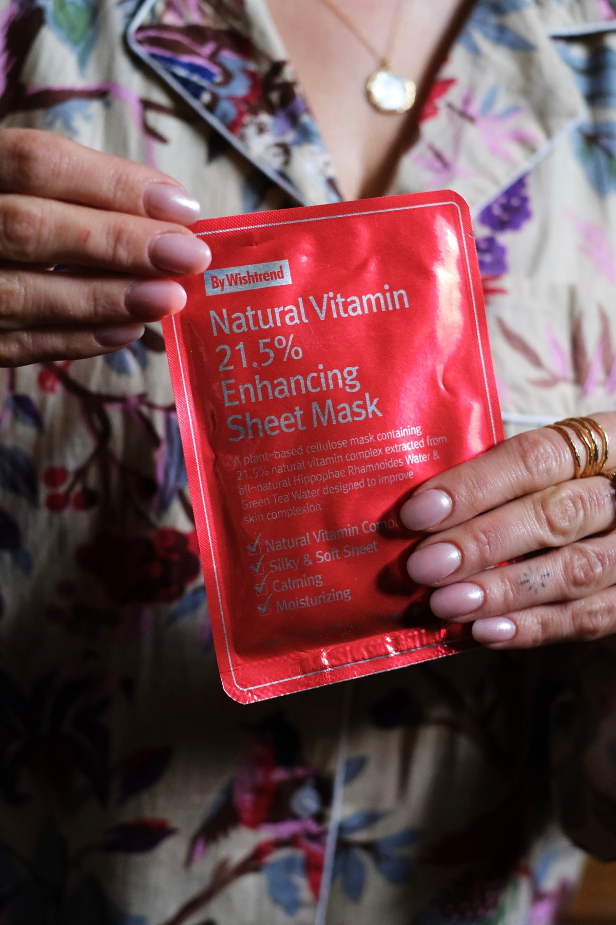 Natural Vitamin 21.5% Enhancing Sheet Mask