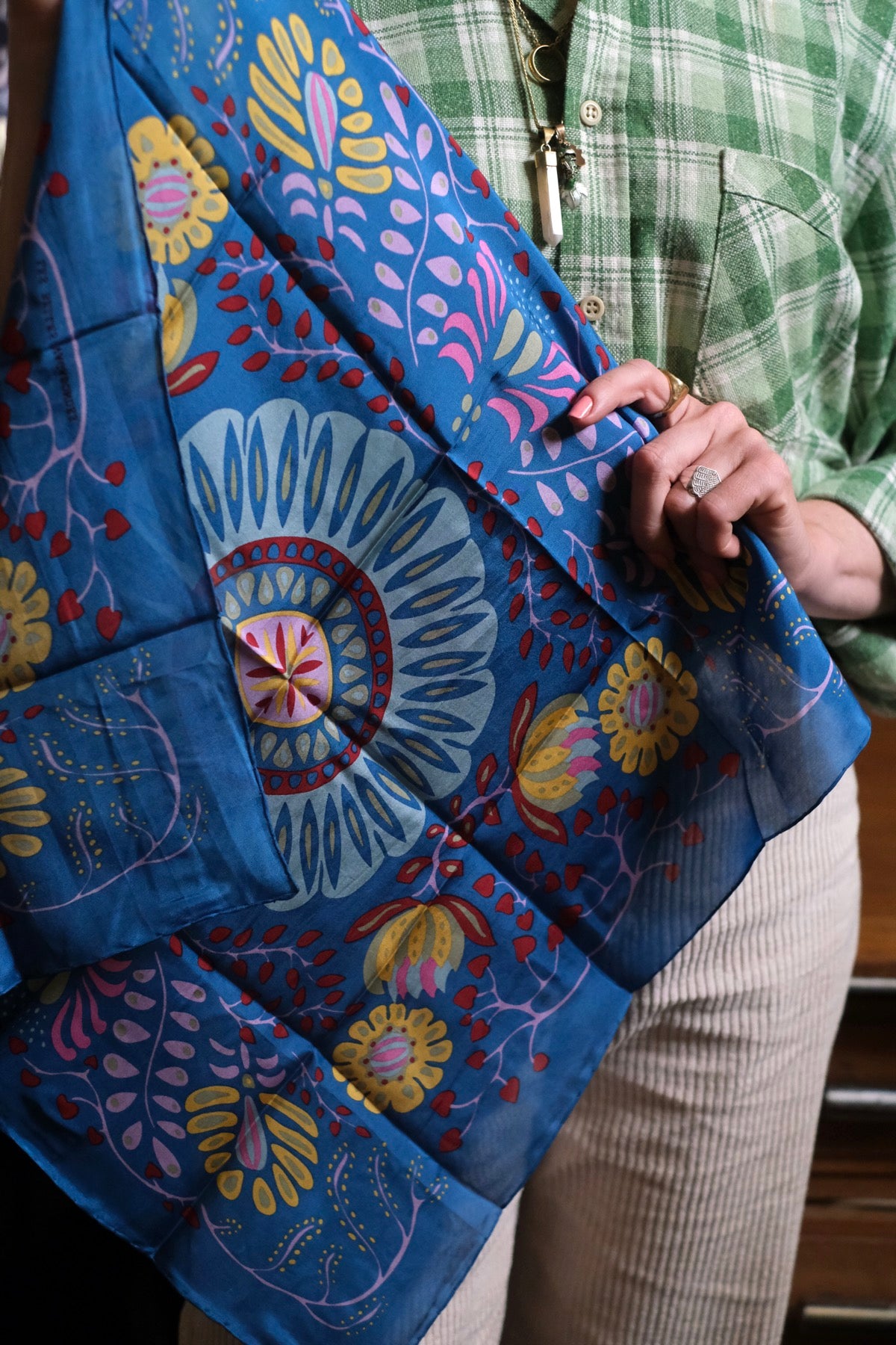 Foulard Mini Marushka blu