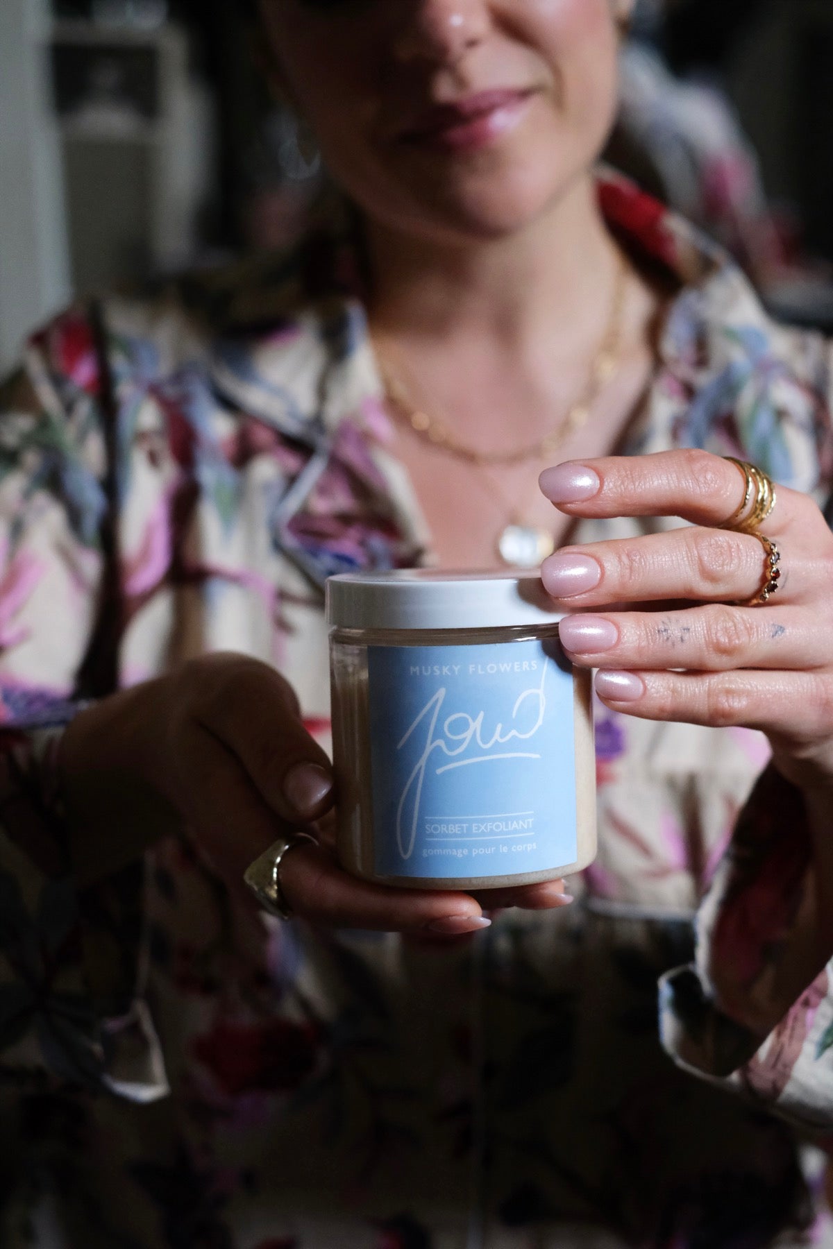 Sorbetto esfoliante Musky Flowers