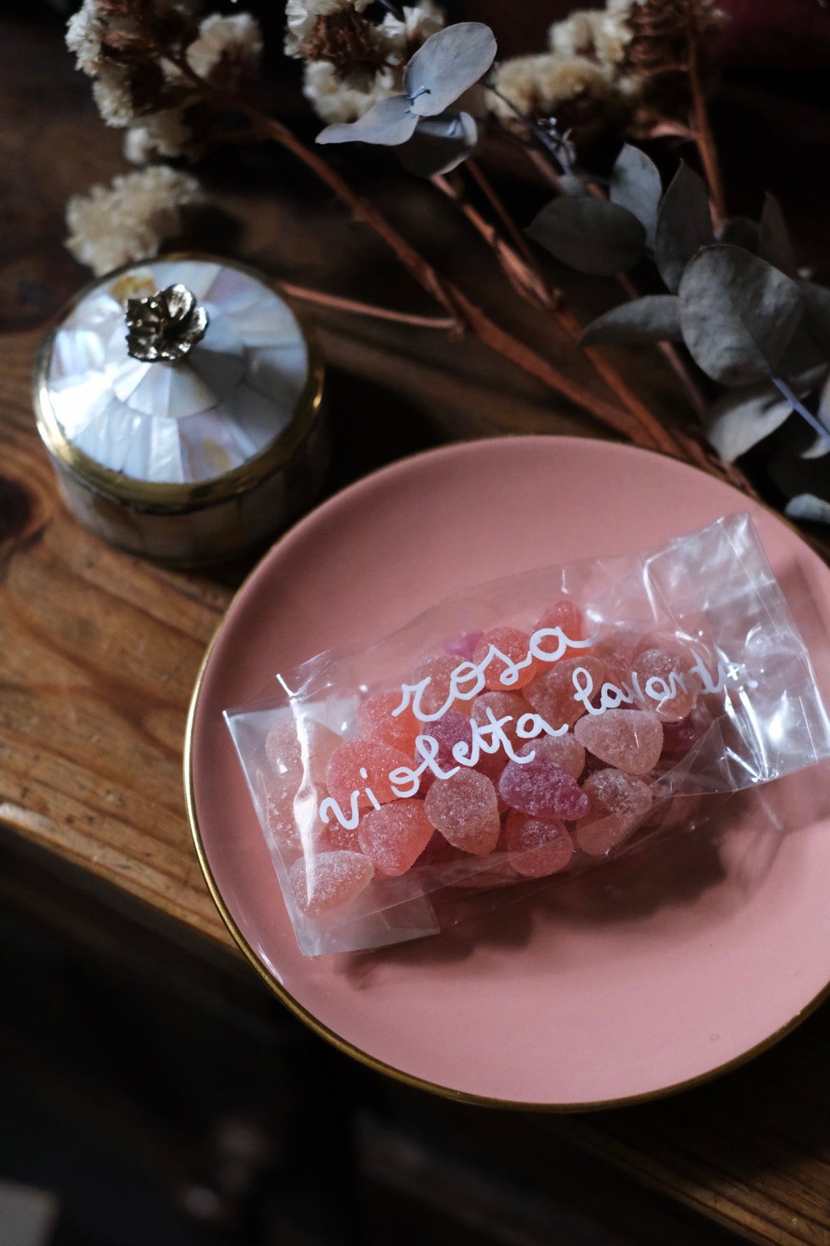 Gelatine Violetta Rosa e Lavanda