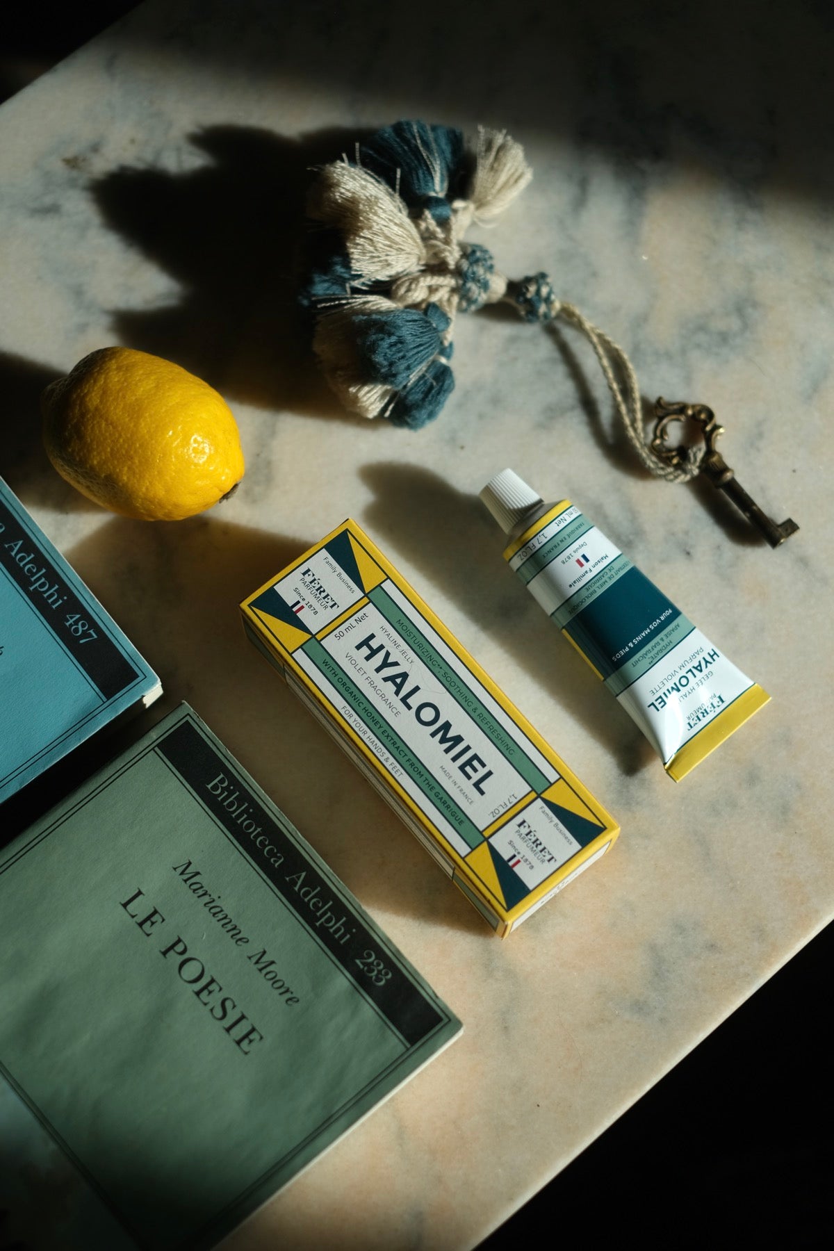 LE HYALOMIEL gelée hyaline parfum violette