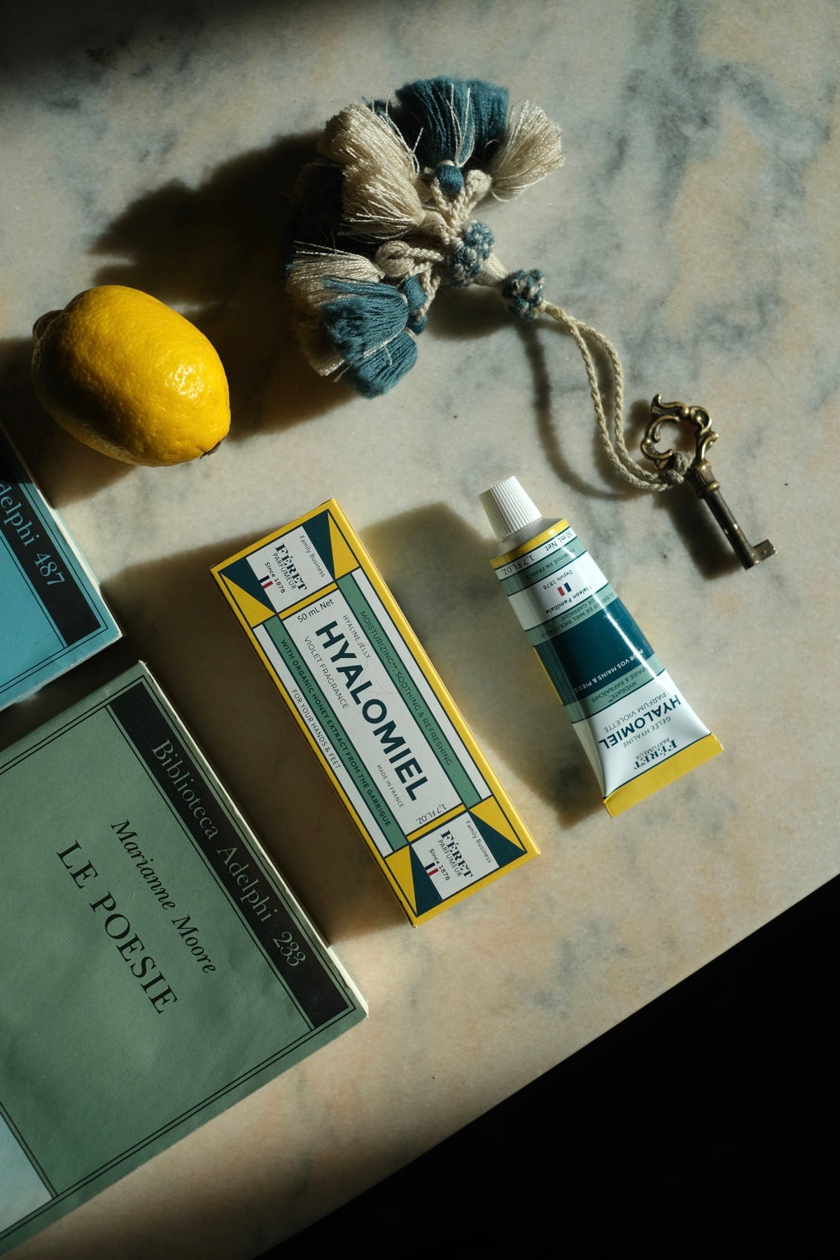 LE HYALOMIEL gelée hyaline parfum violette