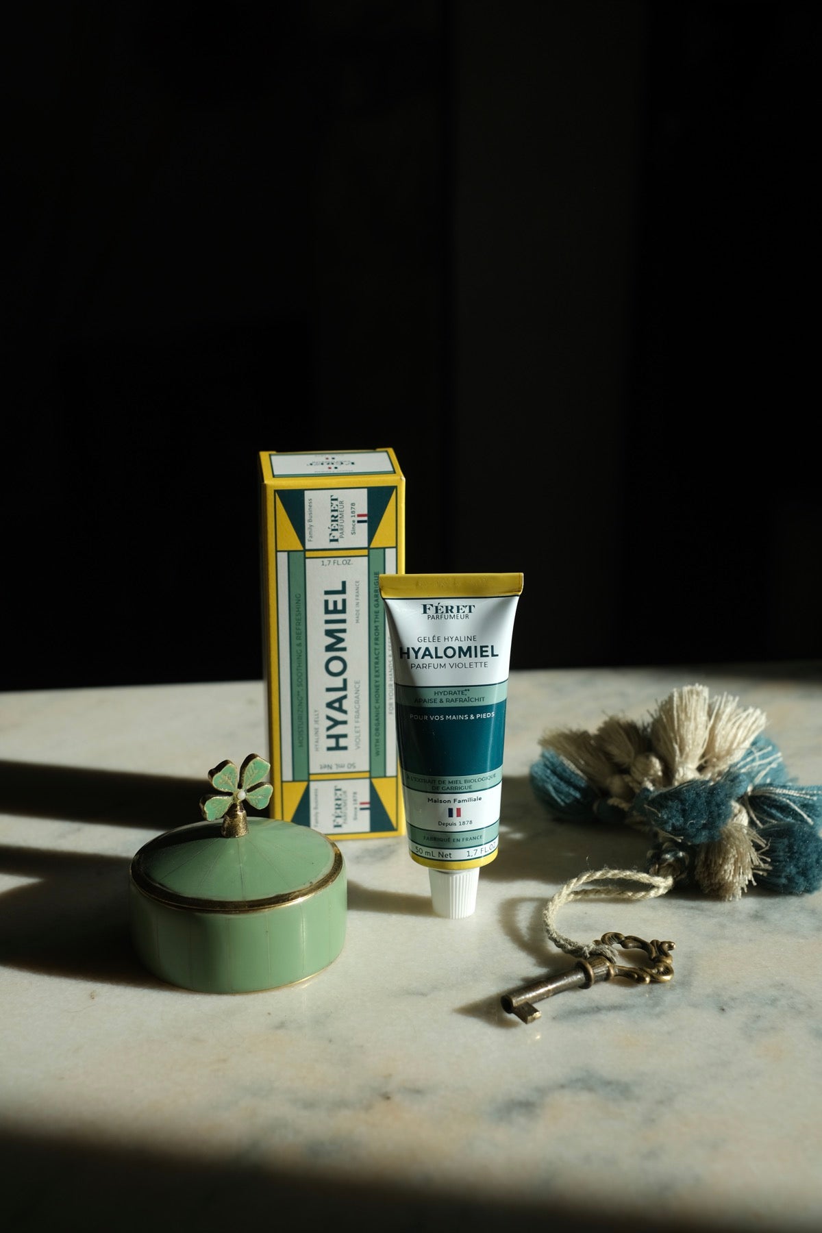 LE HYALOMIEL gelée hyaline parfum violette