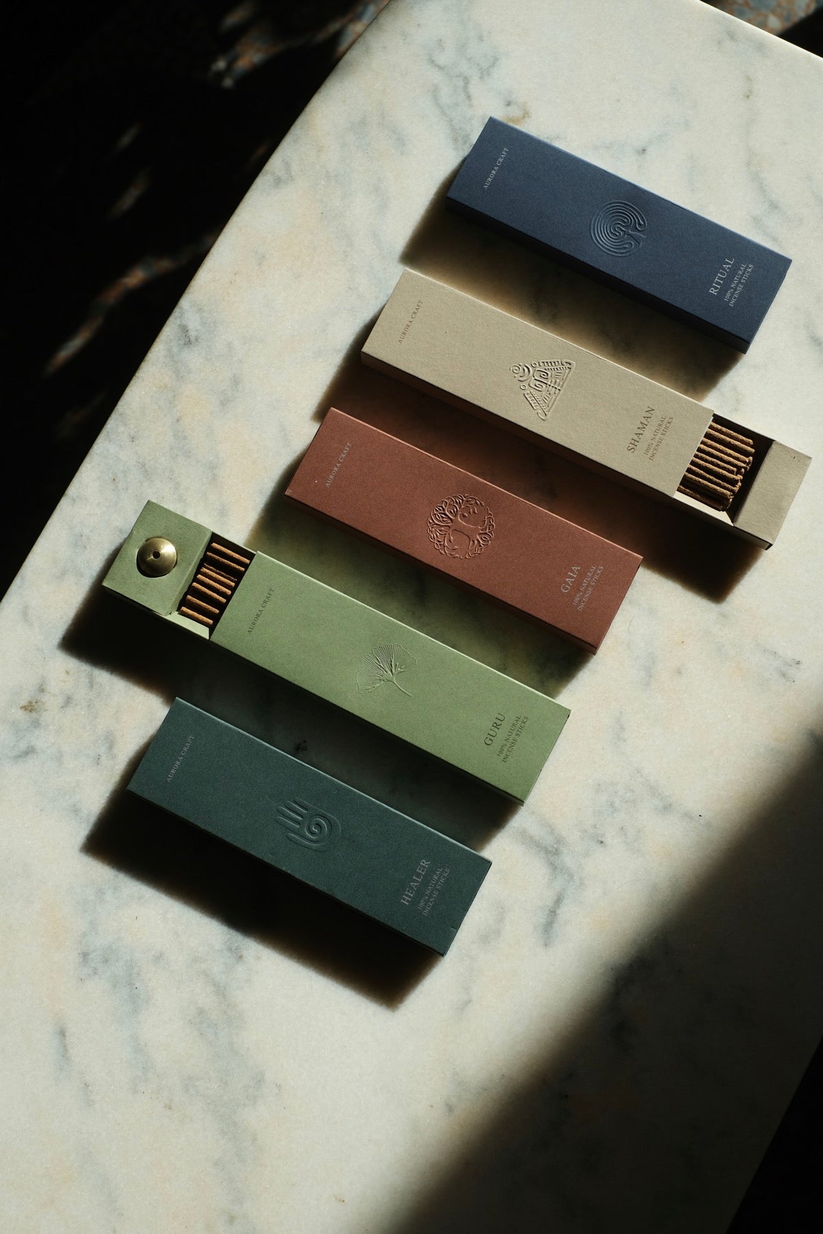 Nuovi incensi Aurora Craft 5 rituali profumati