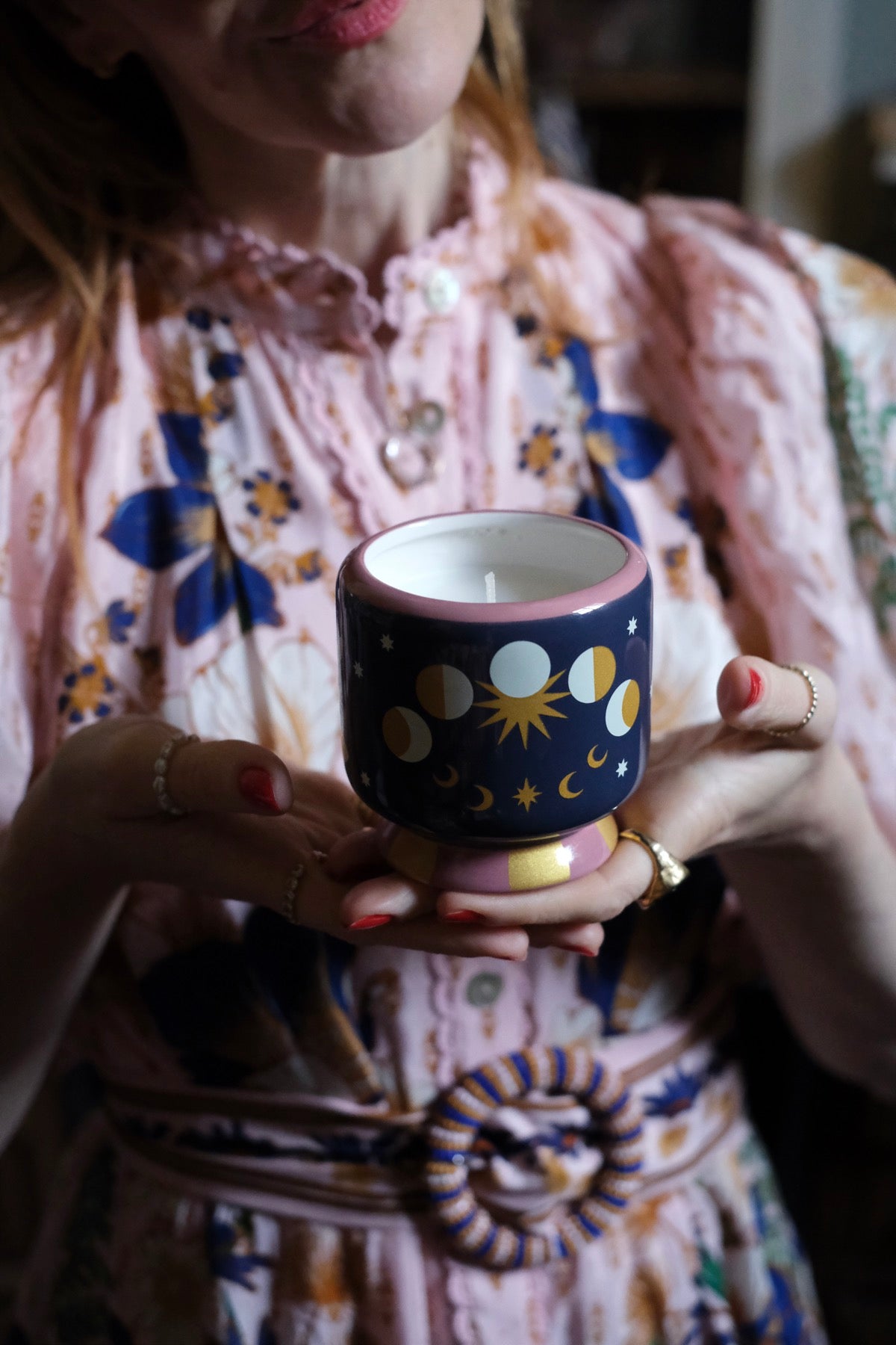 Candela  "Moon Phases" Candela - Jasmine & Rose