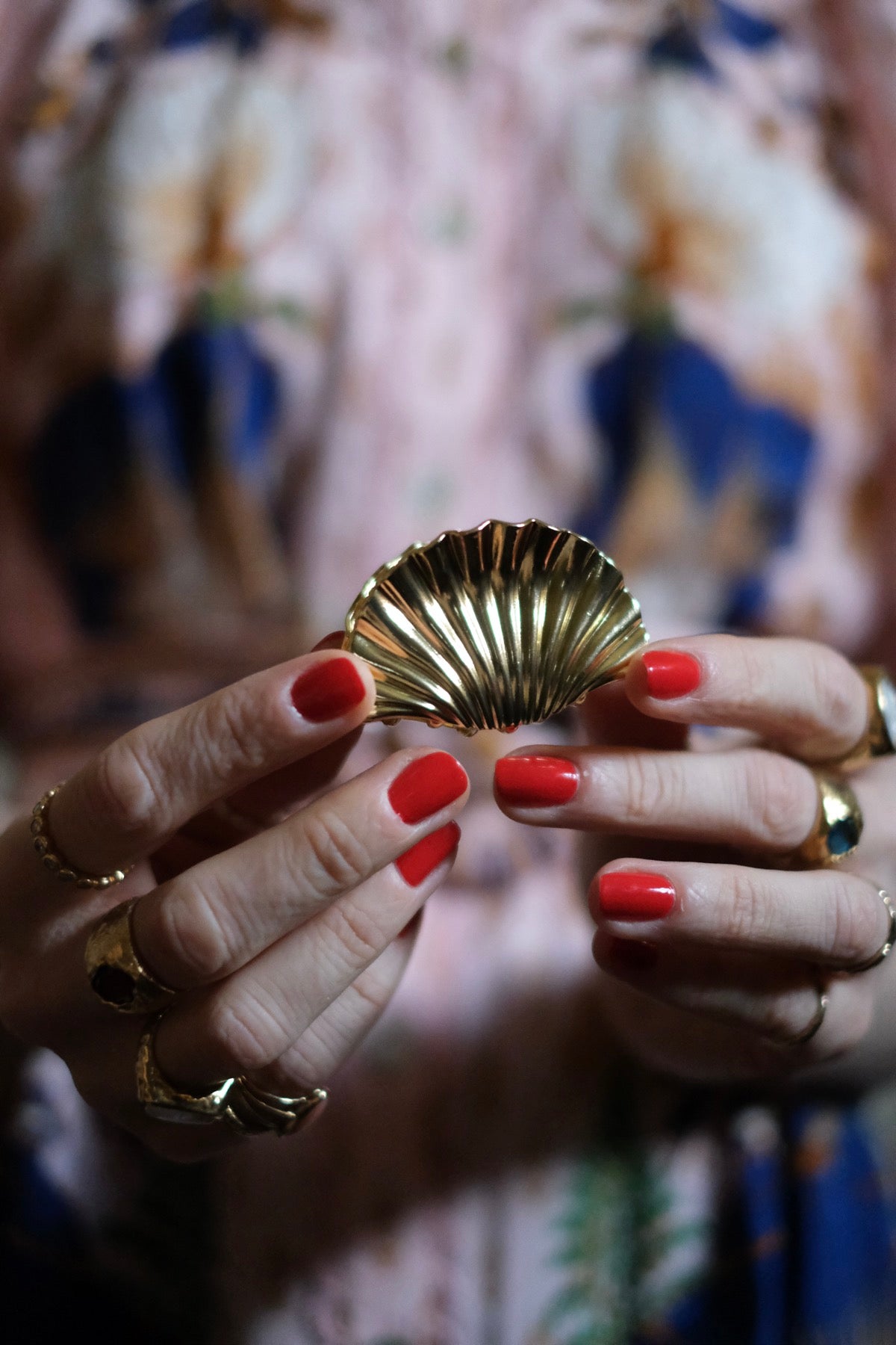 Pinza capelli Mermaid Gold