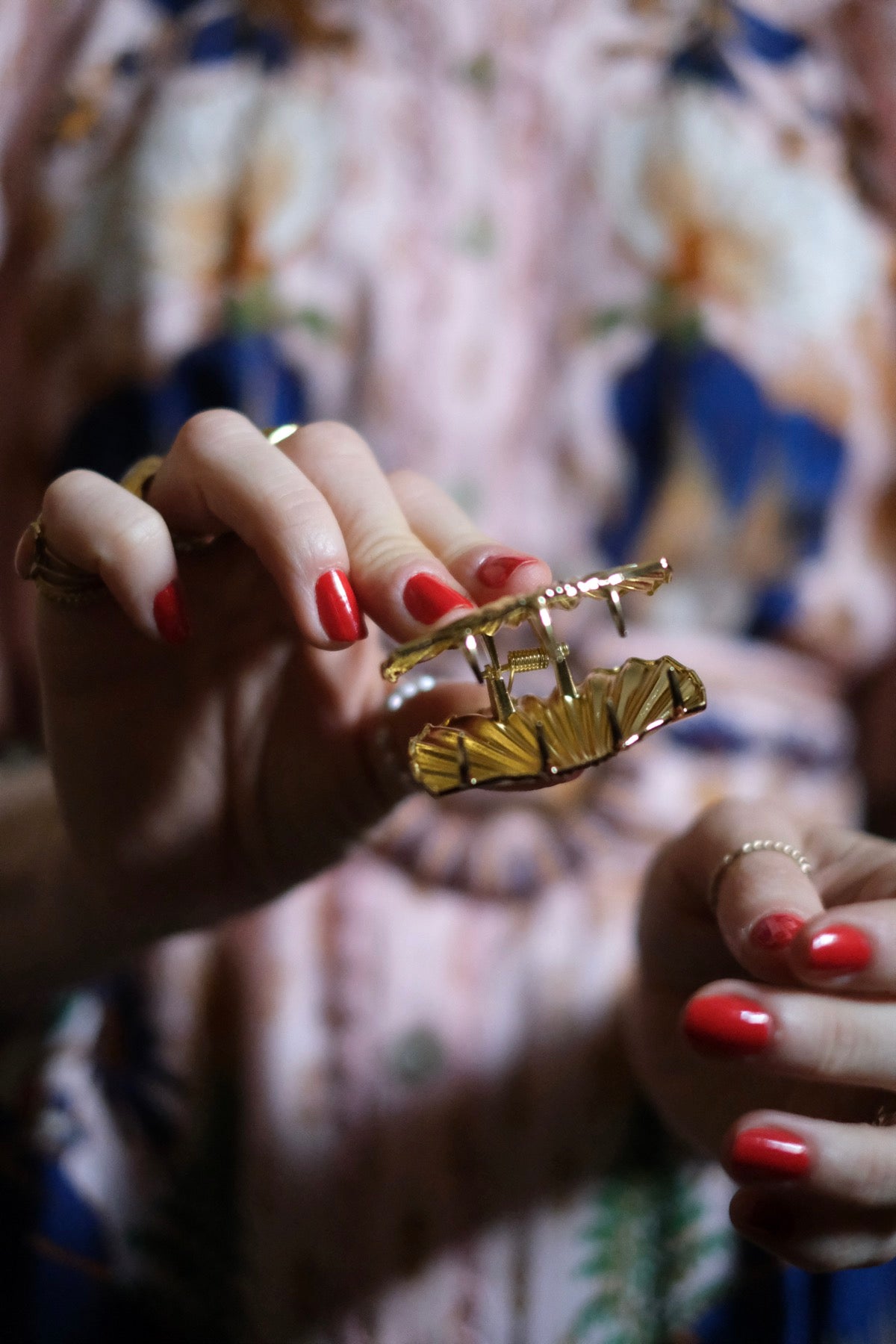 Pinza capelli Mermaid Gold