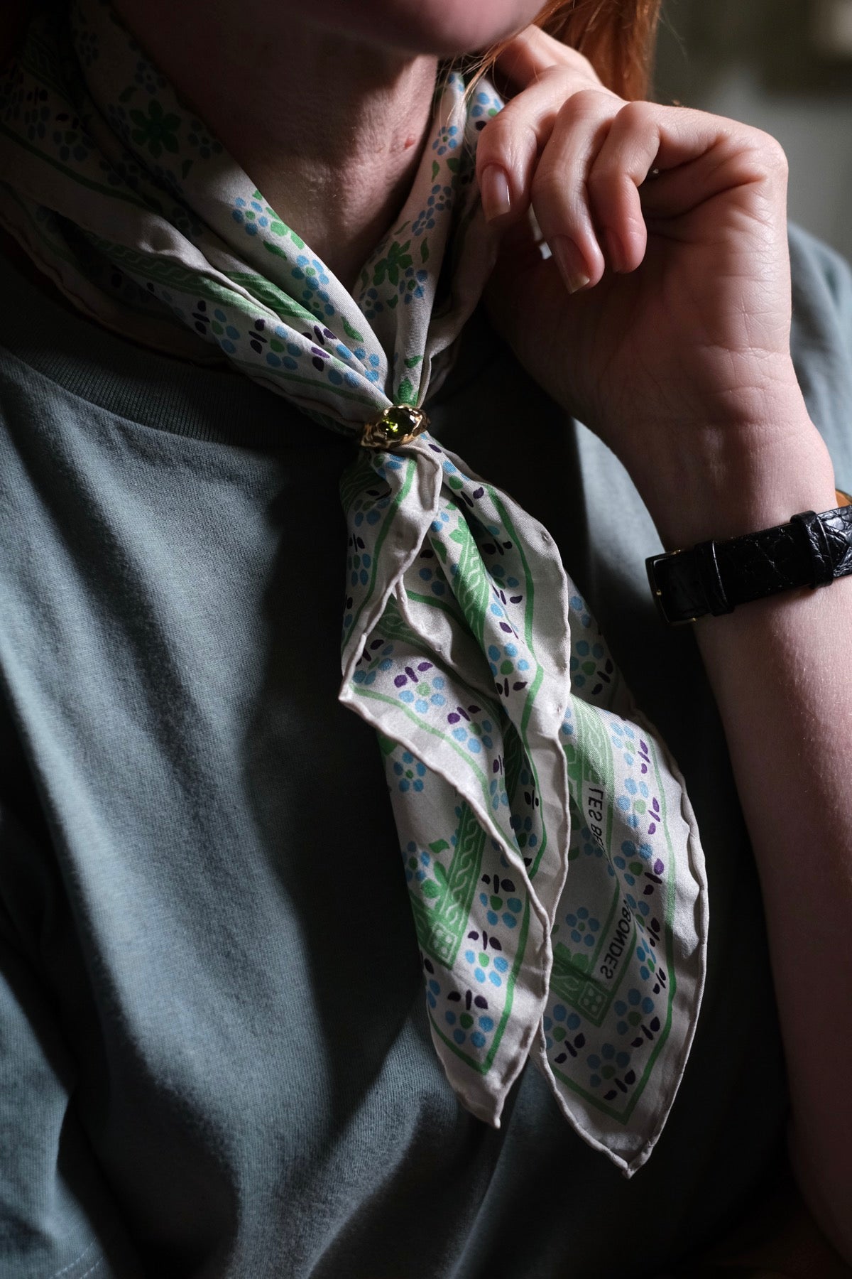 Foulard Mini Natasha verde