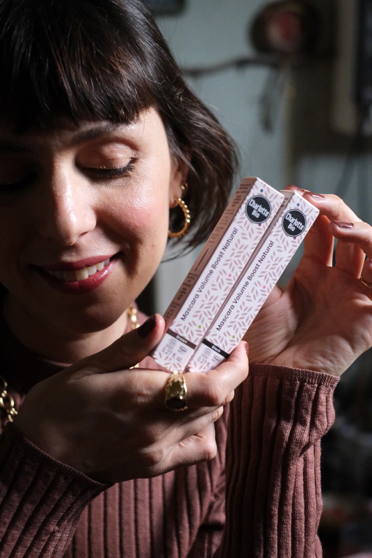 Mascara Charlotte Natural Volume Boost Nero o Marrone